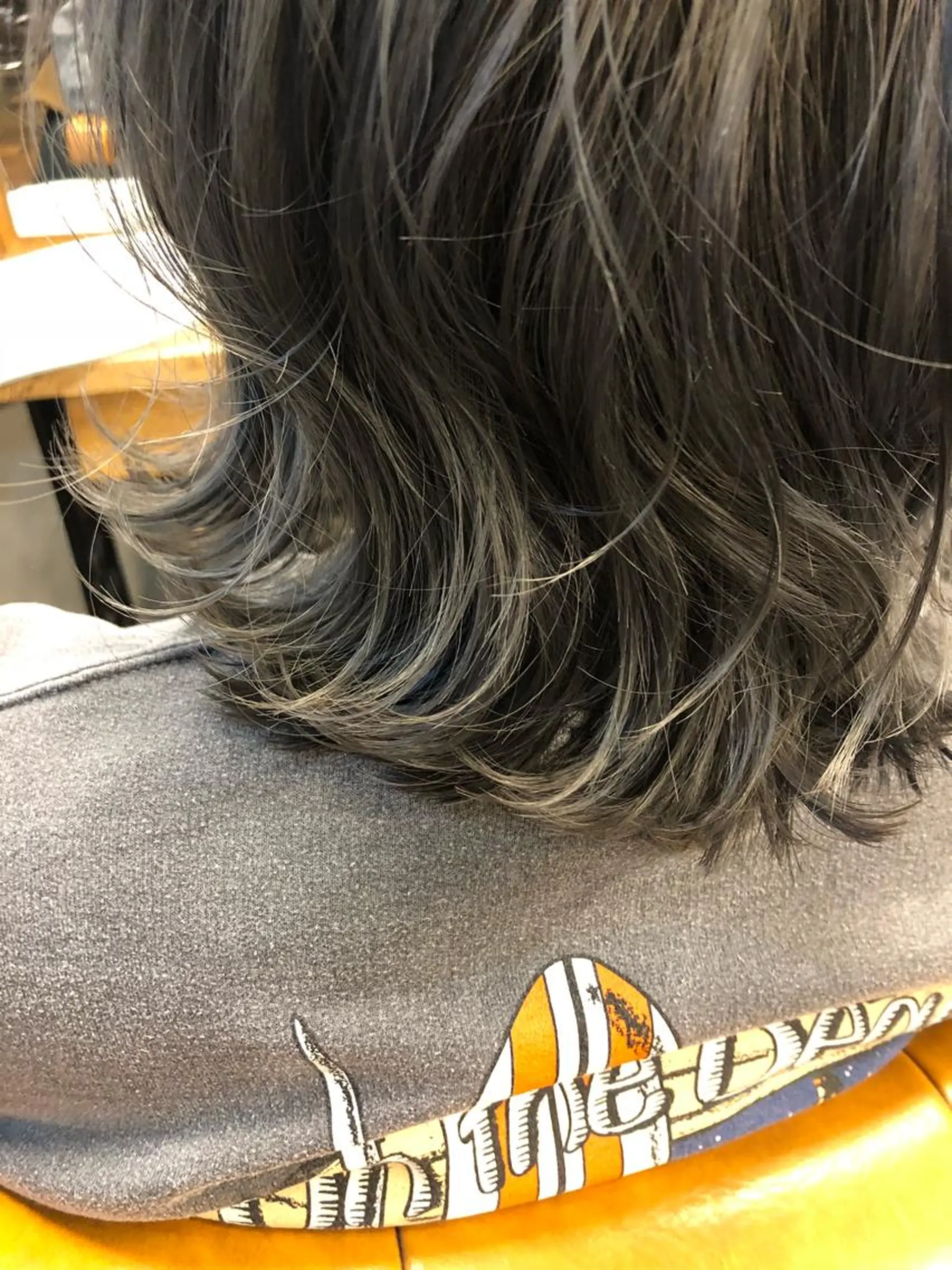 ショート カラー バレイヤージュ ブリーチ ケアブリーチ グラデーションカラー ハイライトカラー ヘアカラー ∮フェードスタイル∮ 加藤嘉陛のヘアスタイル