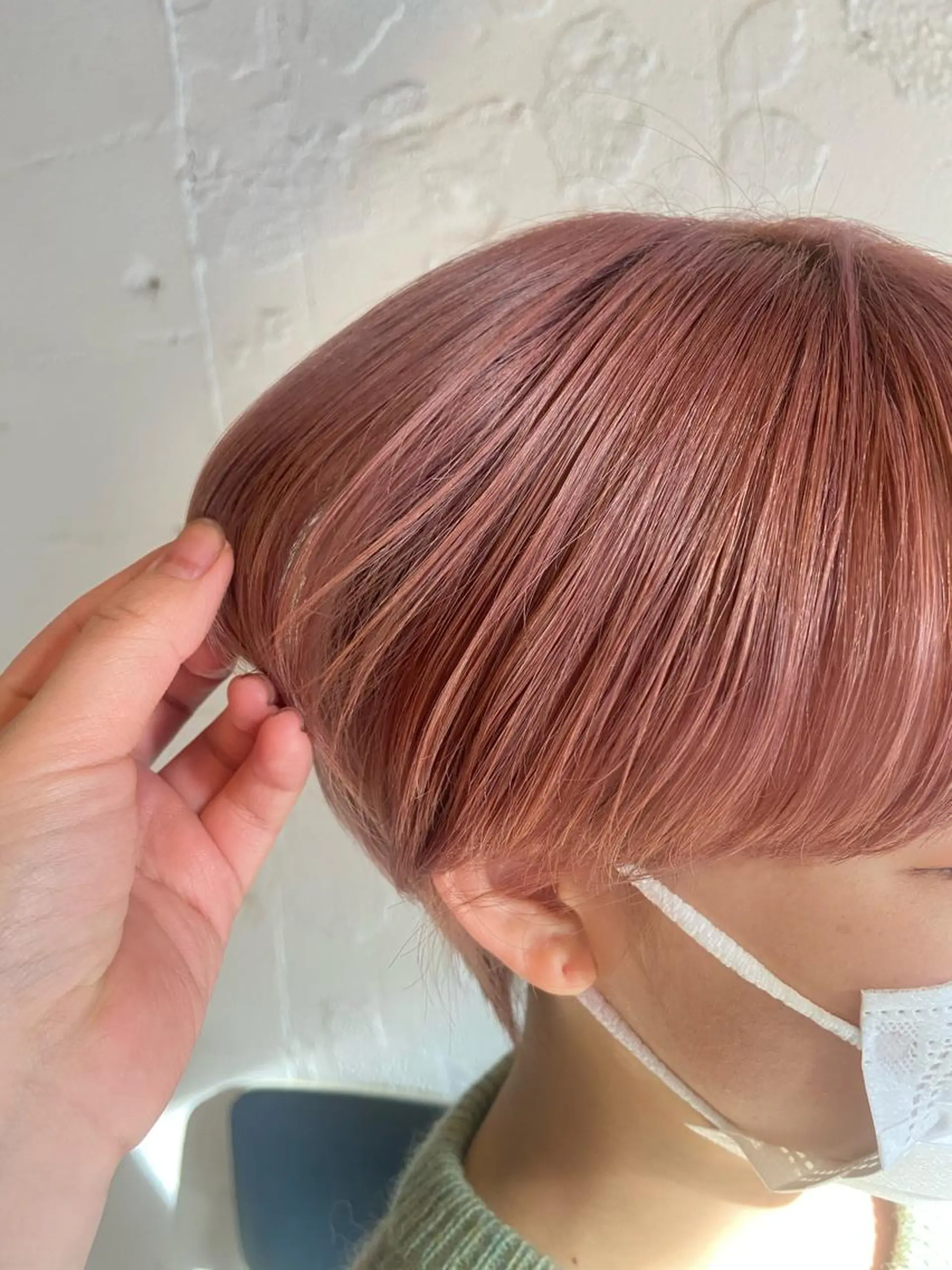 ショート カラー ヘアアレンジ satsuki 暖色・ブラウンカラーのヘアスタイル