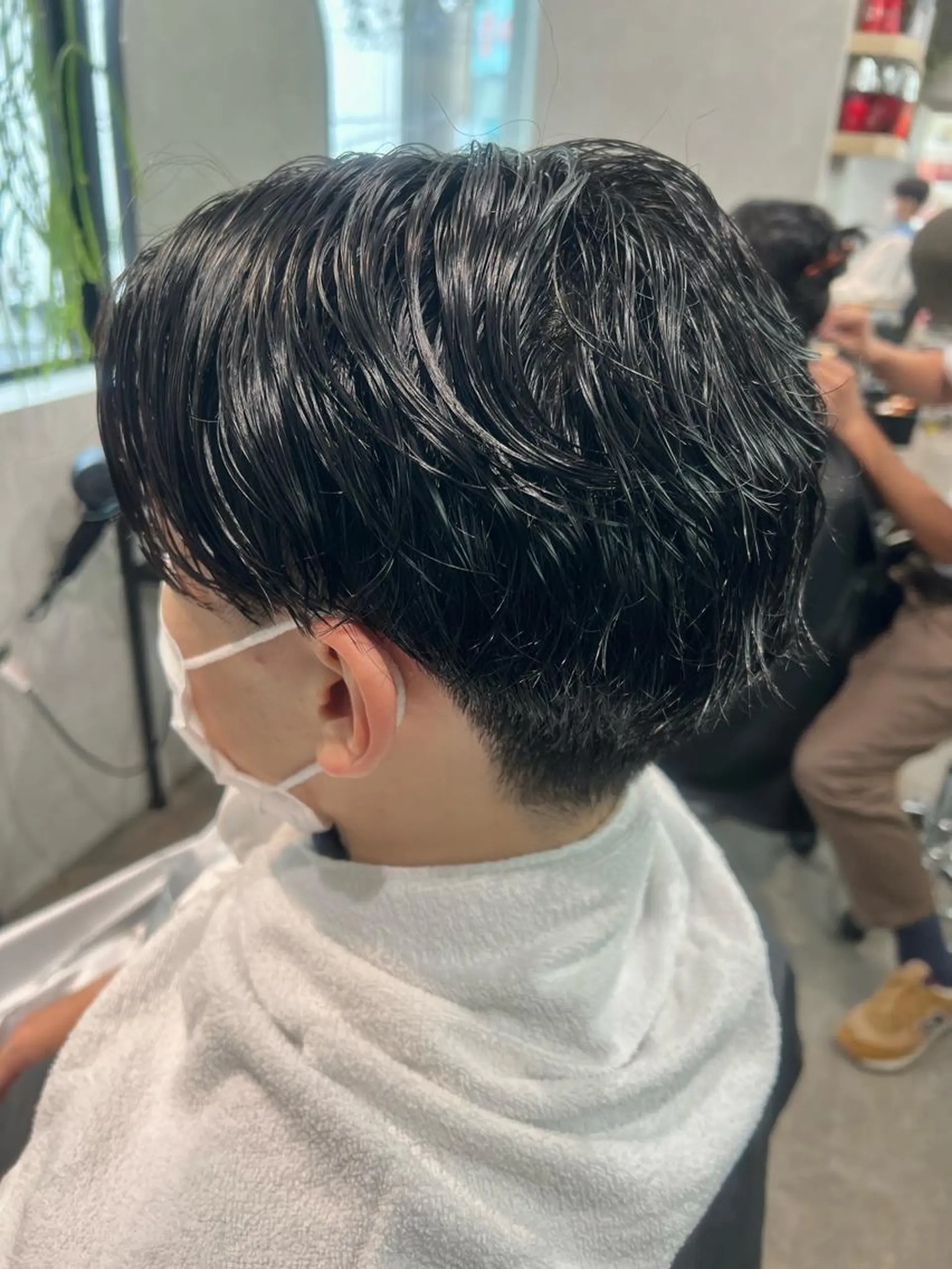 縮毛矯正 ｻﾄｳﾐﾉﾘ韓国ヘア 韓国メンズヘアのヘアスタイル