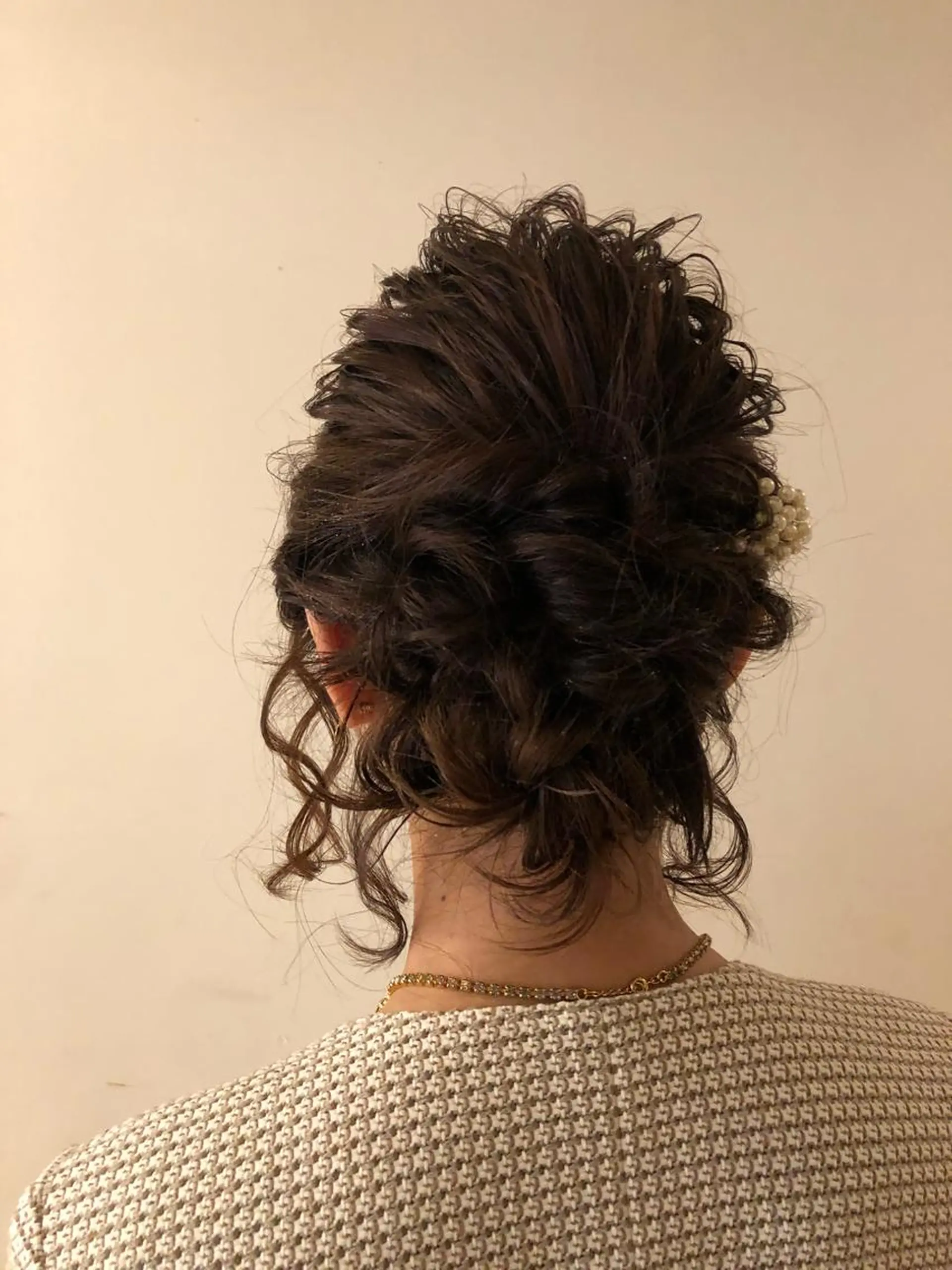 ミディアム ヘアアレンジ レイヤーカット✂️ 横浜No1♡下鳥翔子のヘアスタイル
