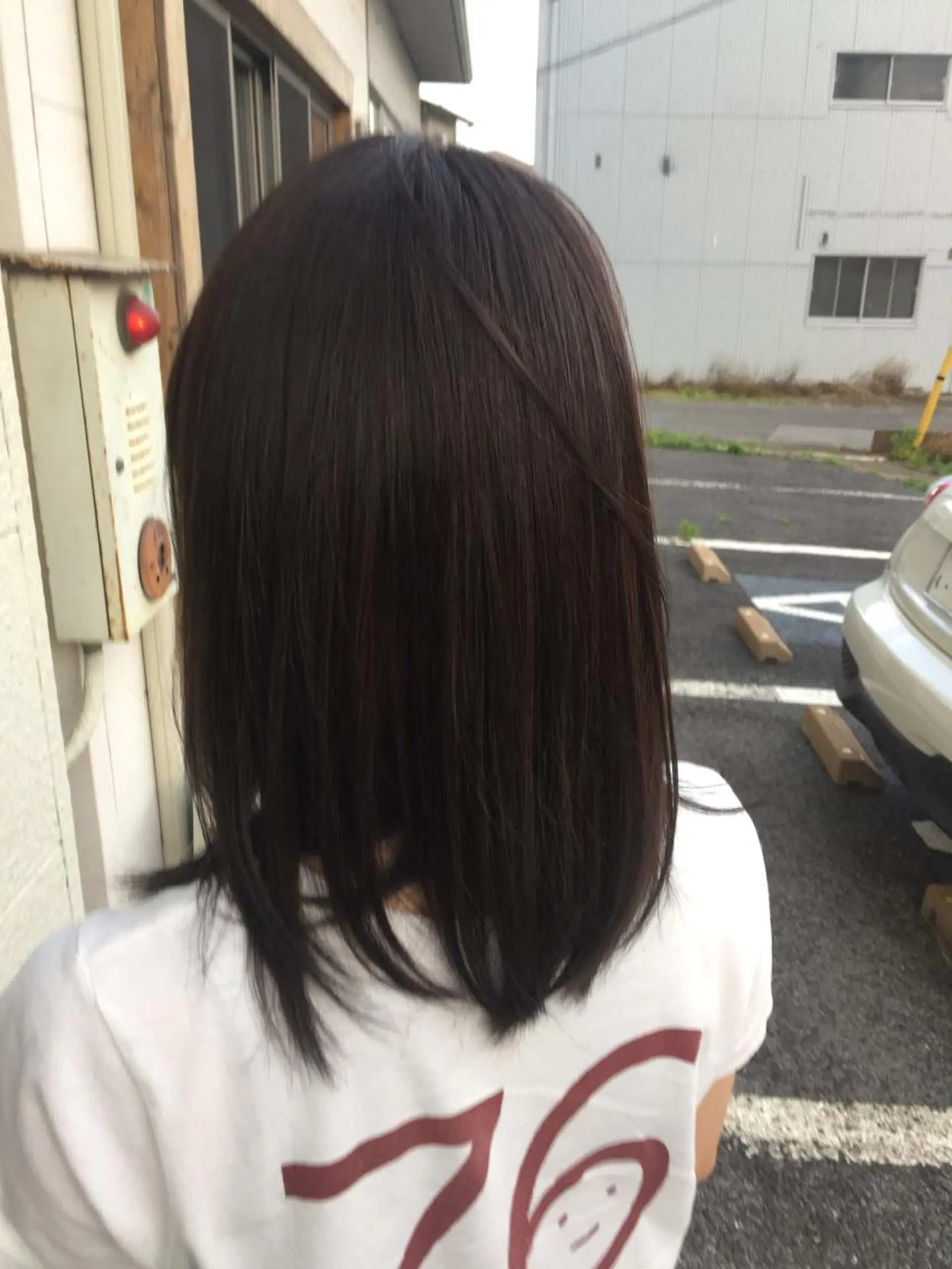 カラー 中山 ルミ子のヘアスタイル