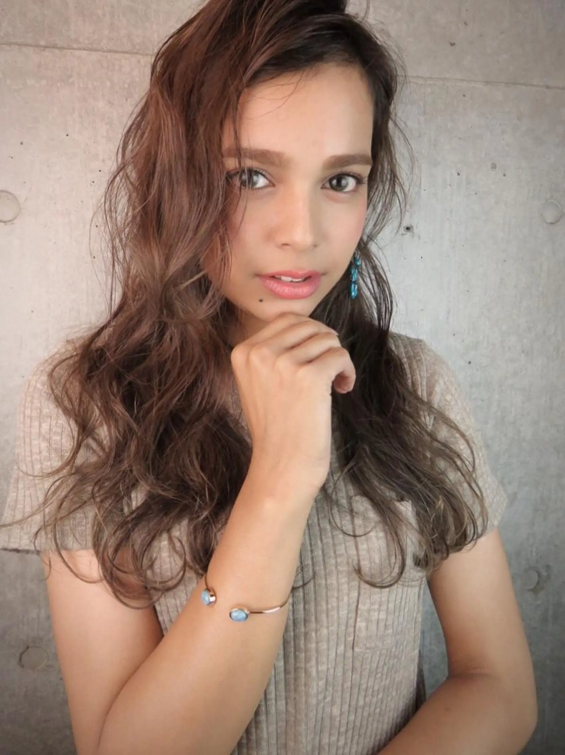 ロング カラー ブラウンカラー グレージュ 白髪ぼかし×デザイン 🕊️🫧ホウジョウのヘアスタイル