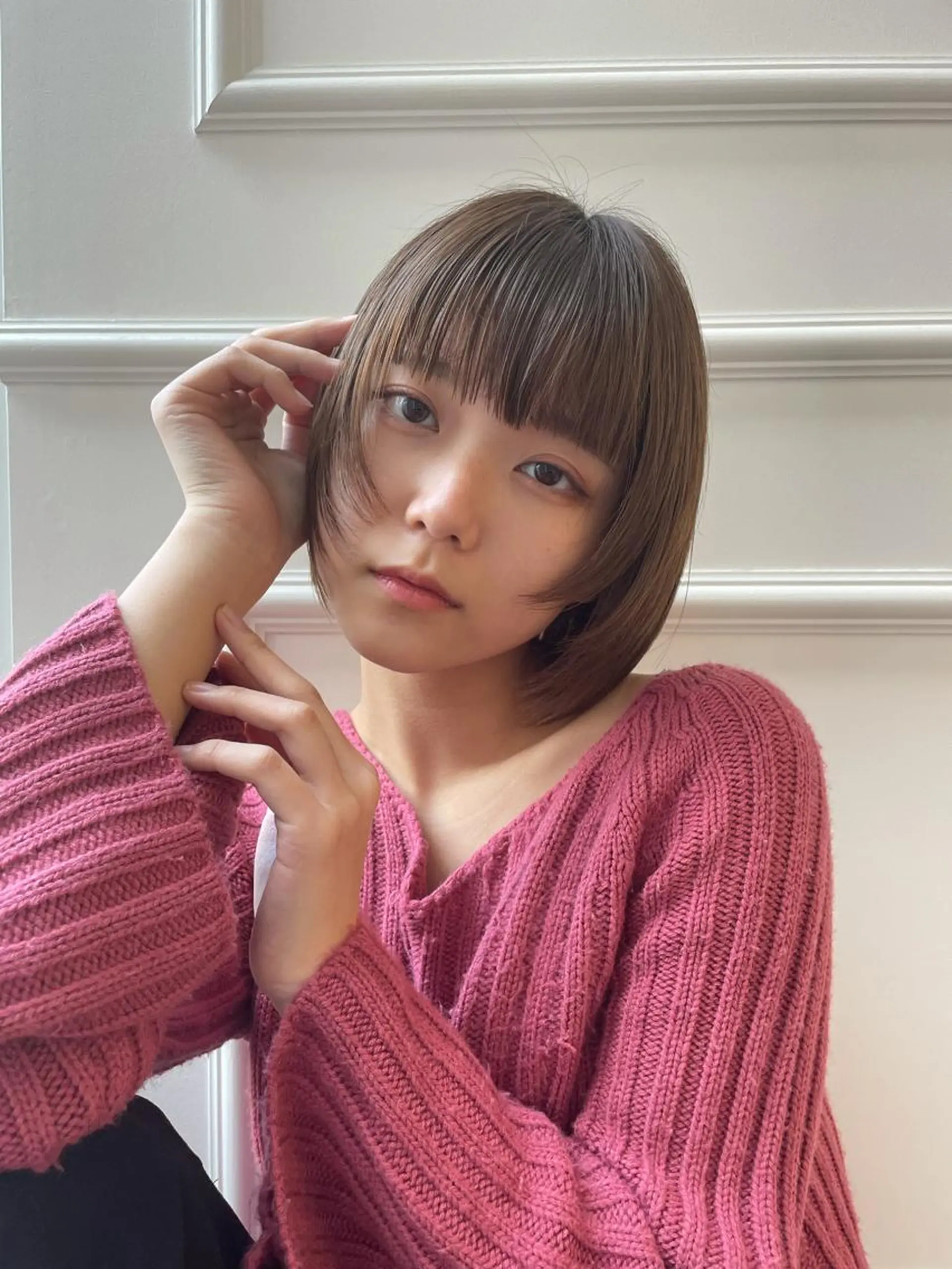 ミディアム カット [YUCCA] Junaのヘアスタイル