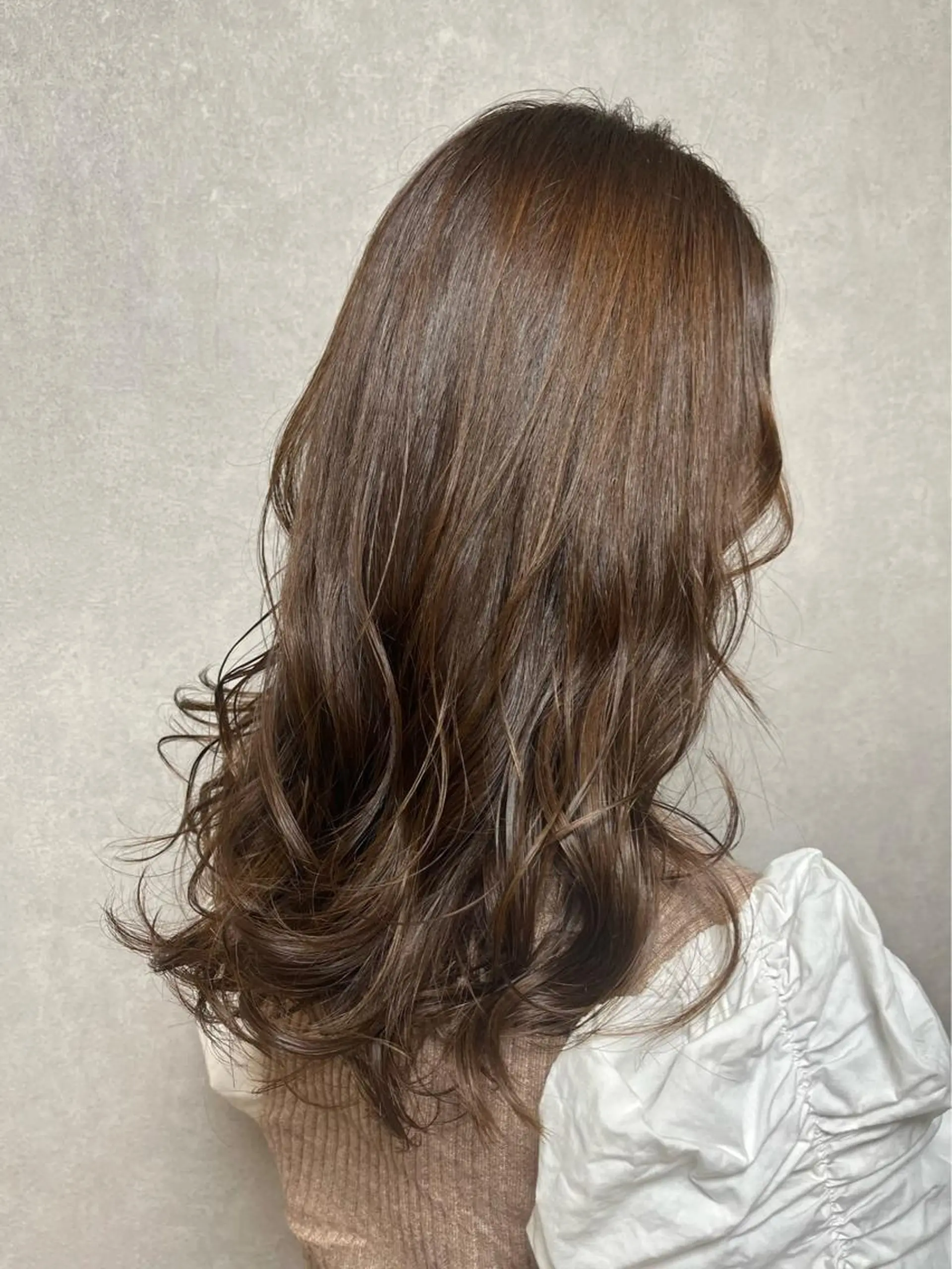 ロング カラー レイヤーカット カット ヘアカラー トリートメント MIKOTO/マンツ ーマン/髪質改善🤎のヘアスタイル