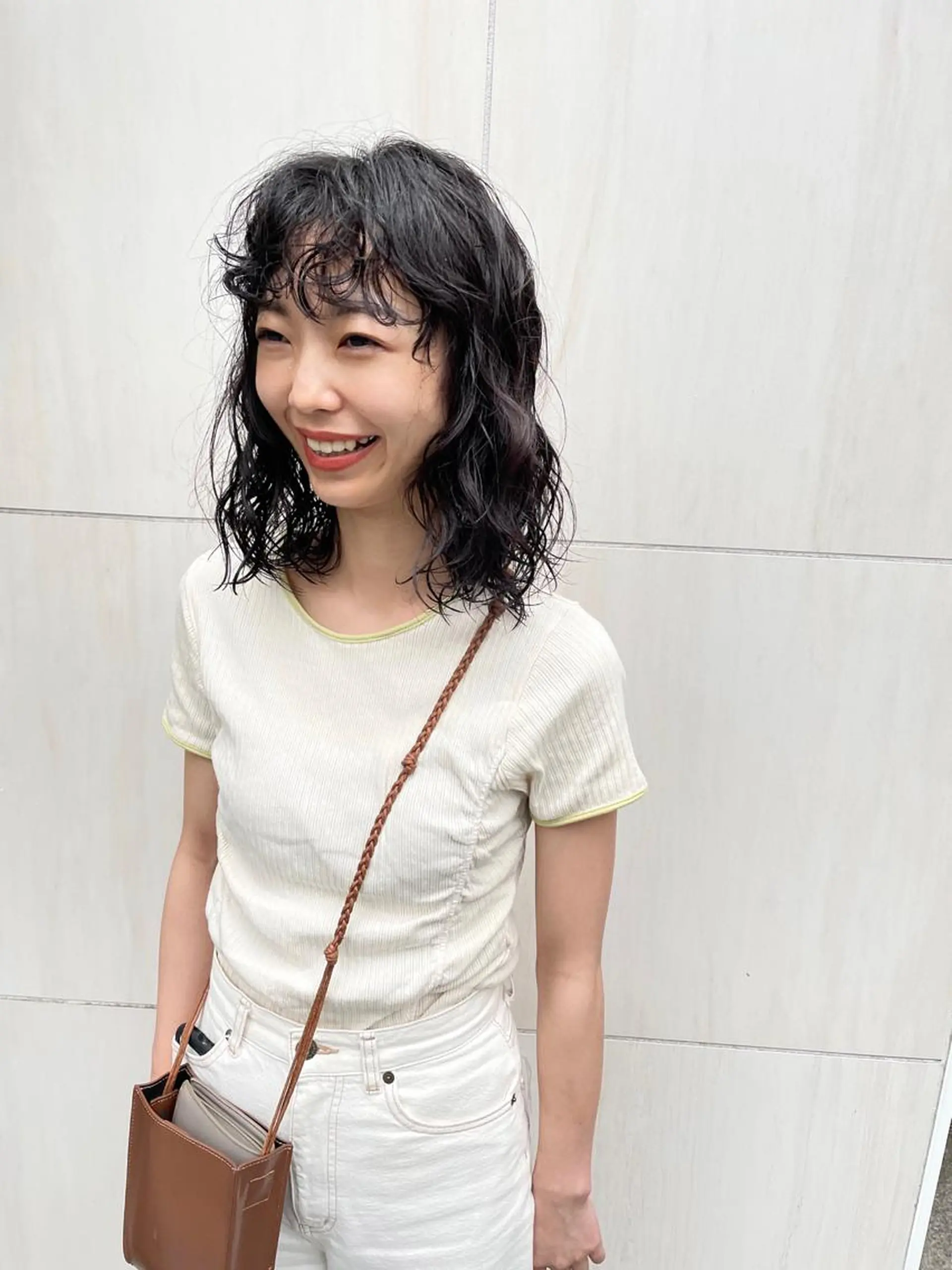 ミディアム カラー パーマ ヘアアレンジ メンズ キッズ ネイル マツエク・マツパ tatsumi/ボブ ウルフ/レイヤーのヘアスタイル