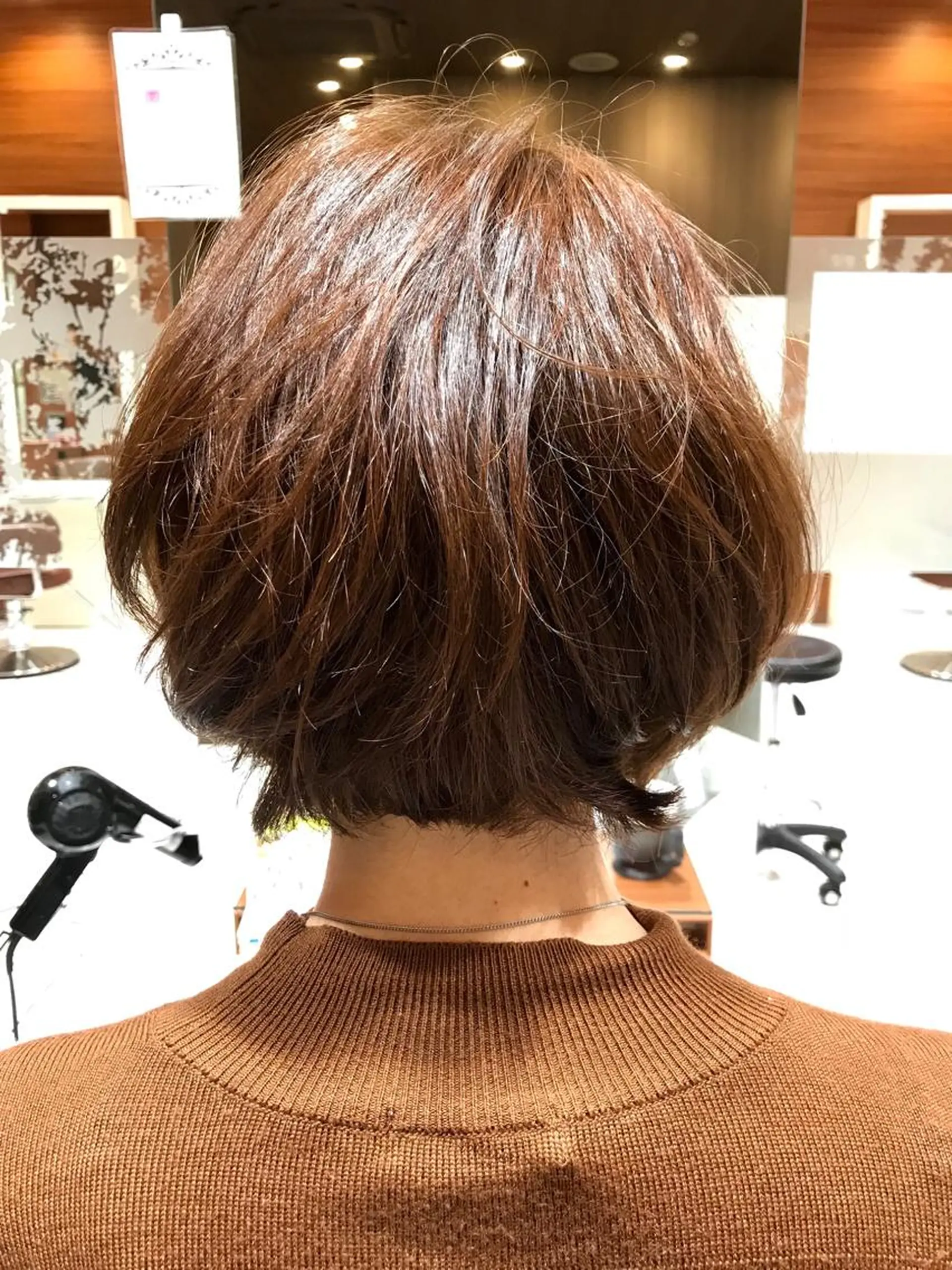 ショート カラー パーマ ショートヘア テラモト カズヨシのヘアスタイル