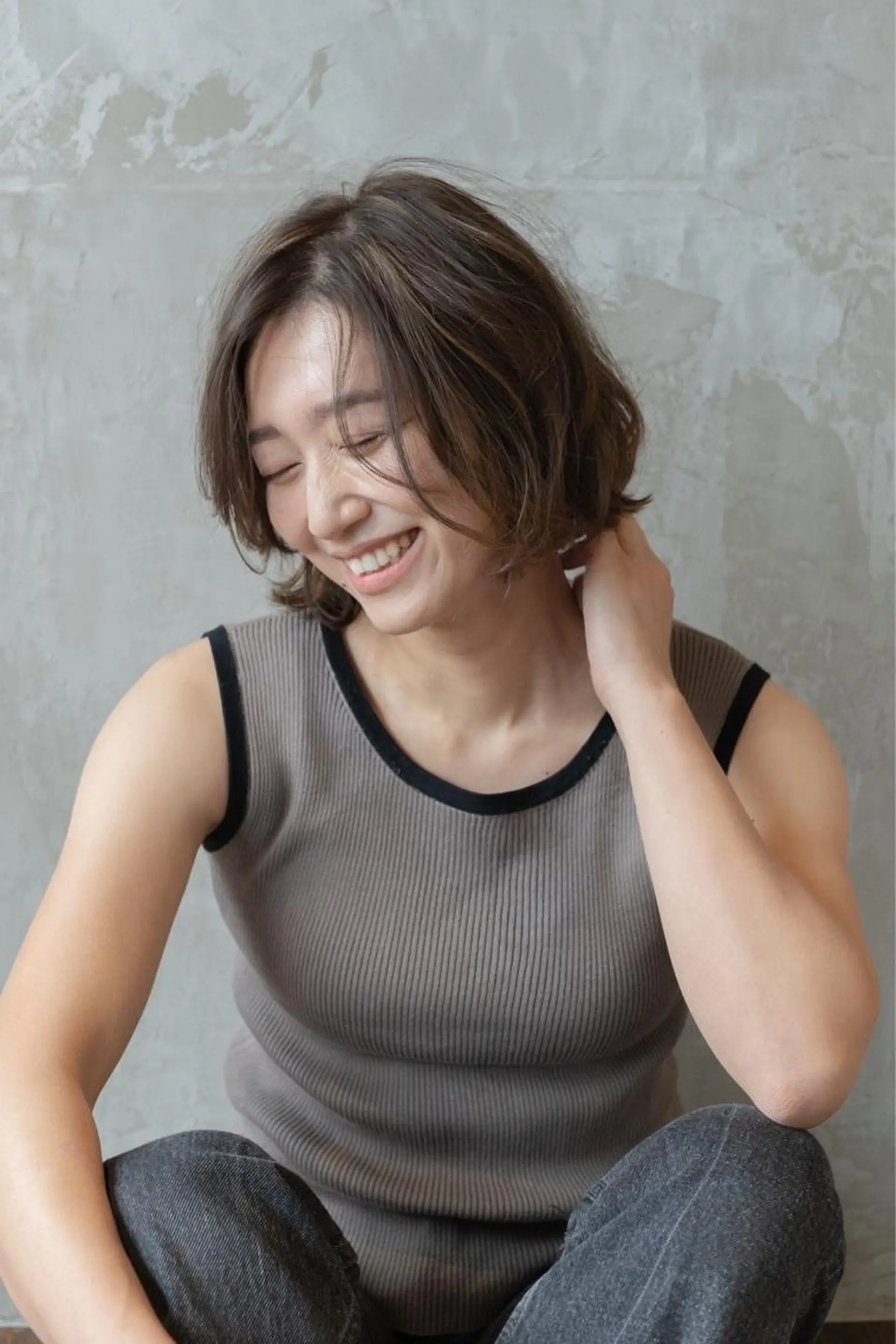 ショート カラー 落合 妙佳のヘアスタイル