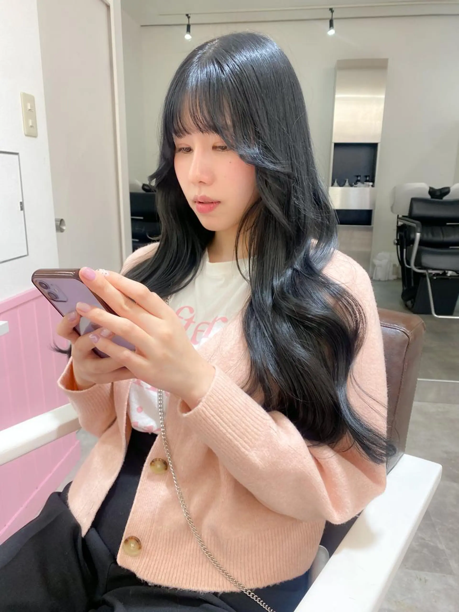 ロング 髪質改善韓国レイヤー SHIORI🦋のヘアスタイル