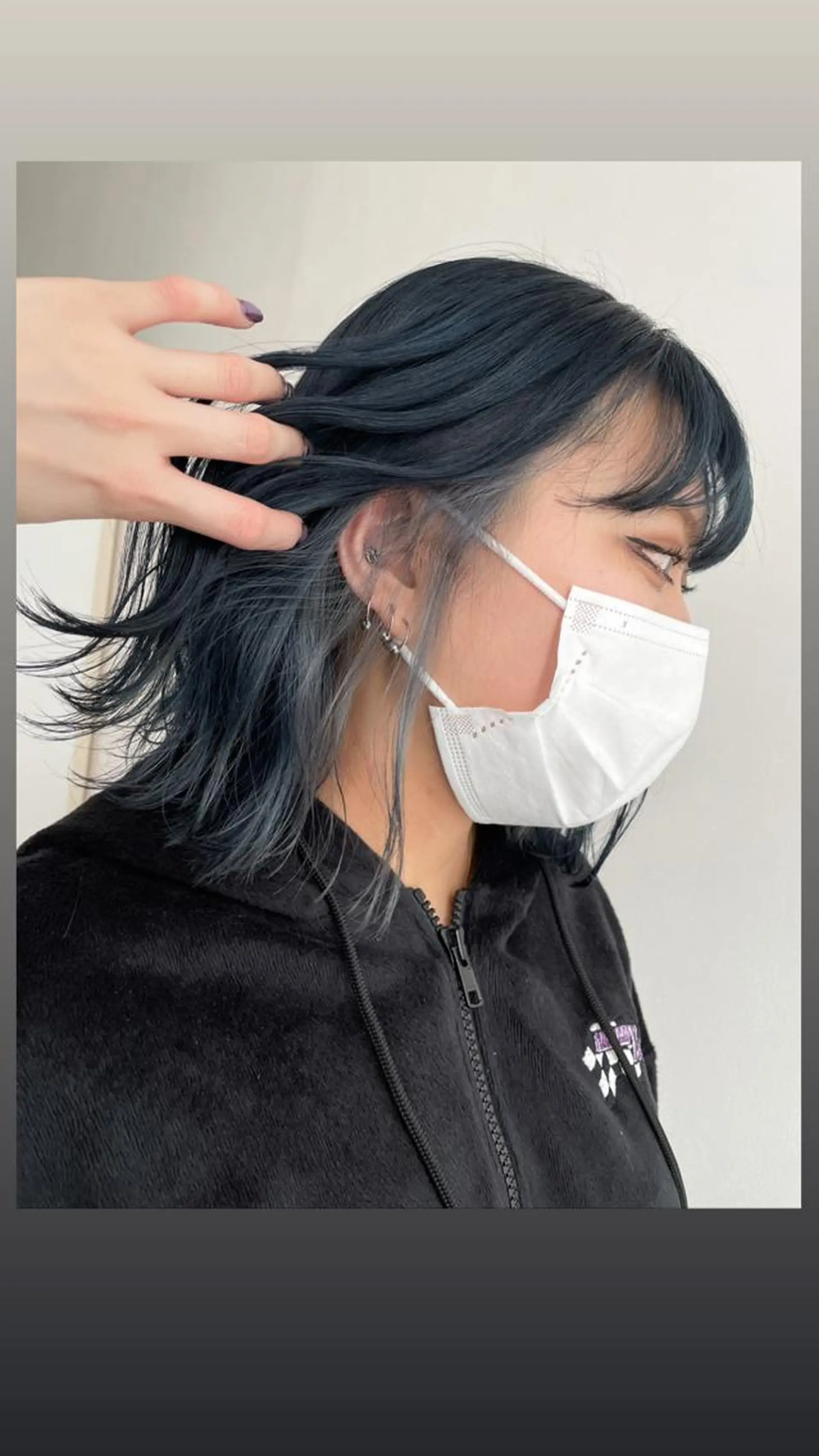 ミディアム コトネ🫧 韓国風レイヤーカットのヘアスタイル