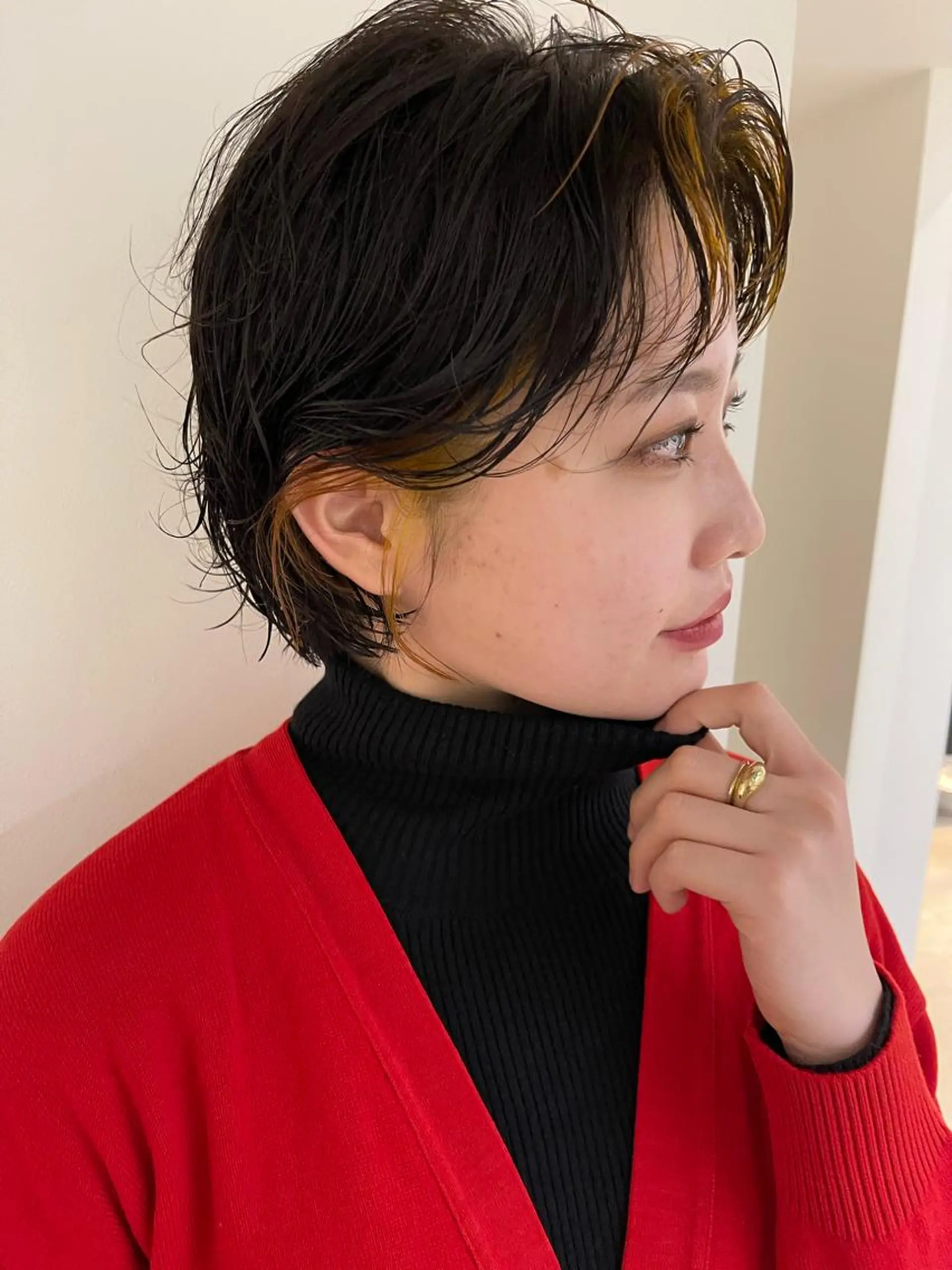 ミディアム oma　袮次金 鈴香のヘアスタイル