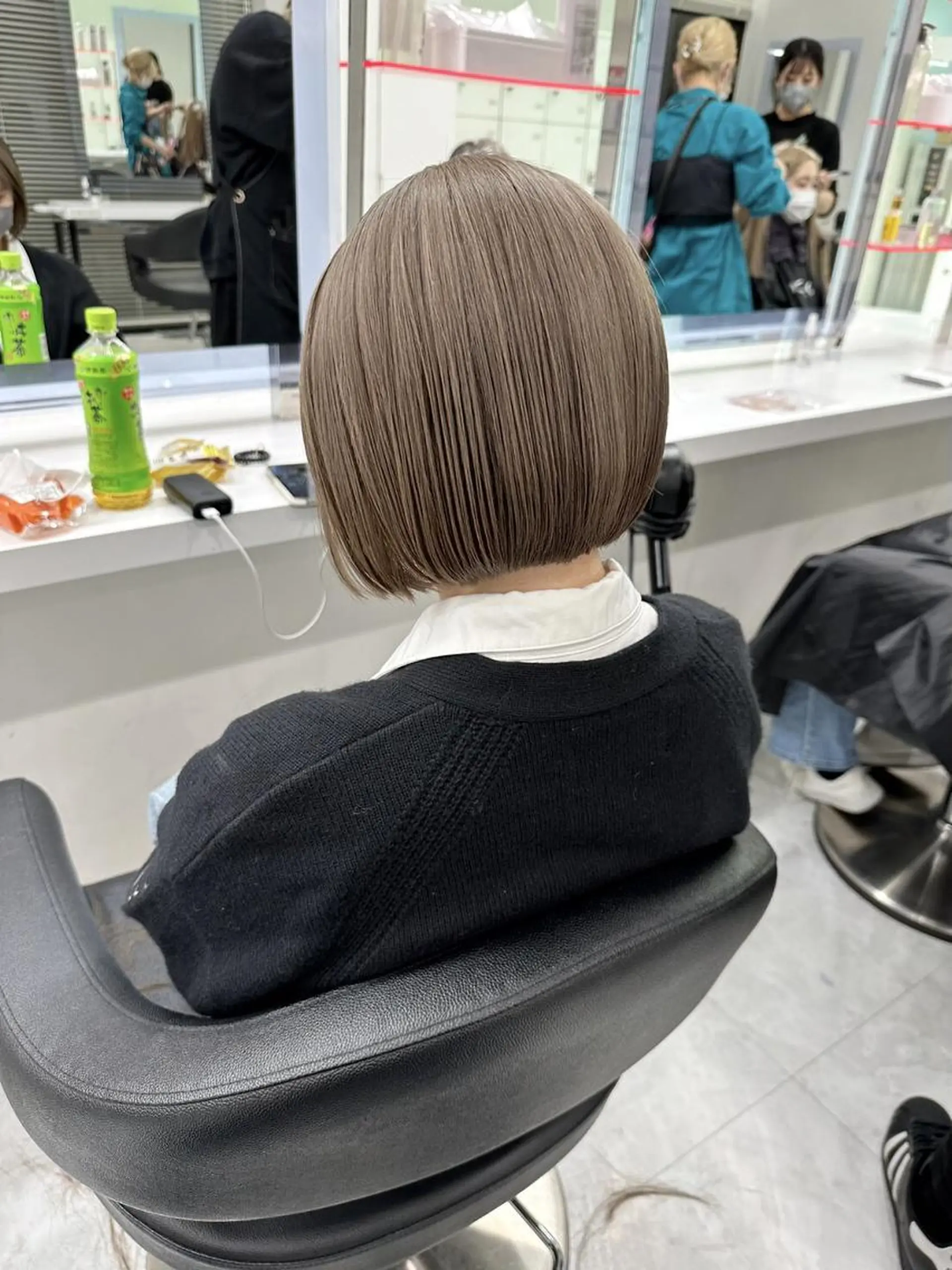 カラー ヘアカラー トリートメント 艶髪/韓国レイヤー 🤍Houtoのヘアスタイル