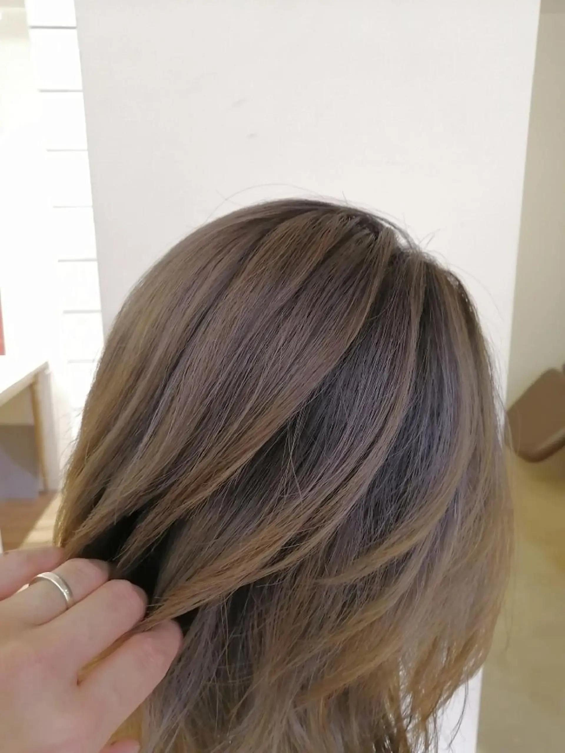 ミディアム カラー ブリーチ 木村 昇のヘアスタイル