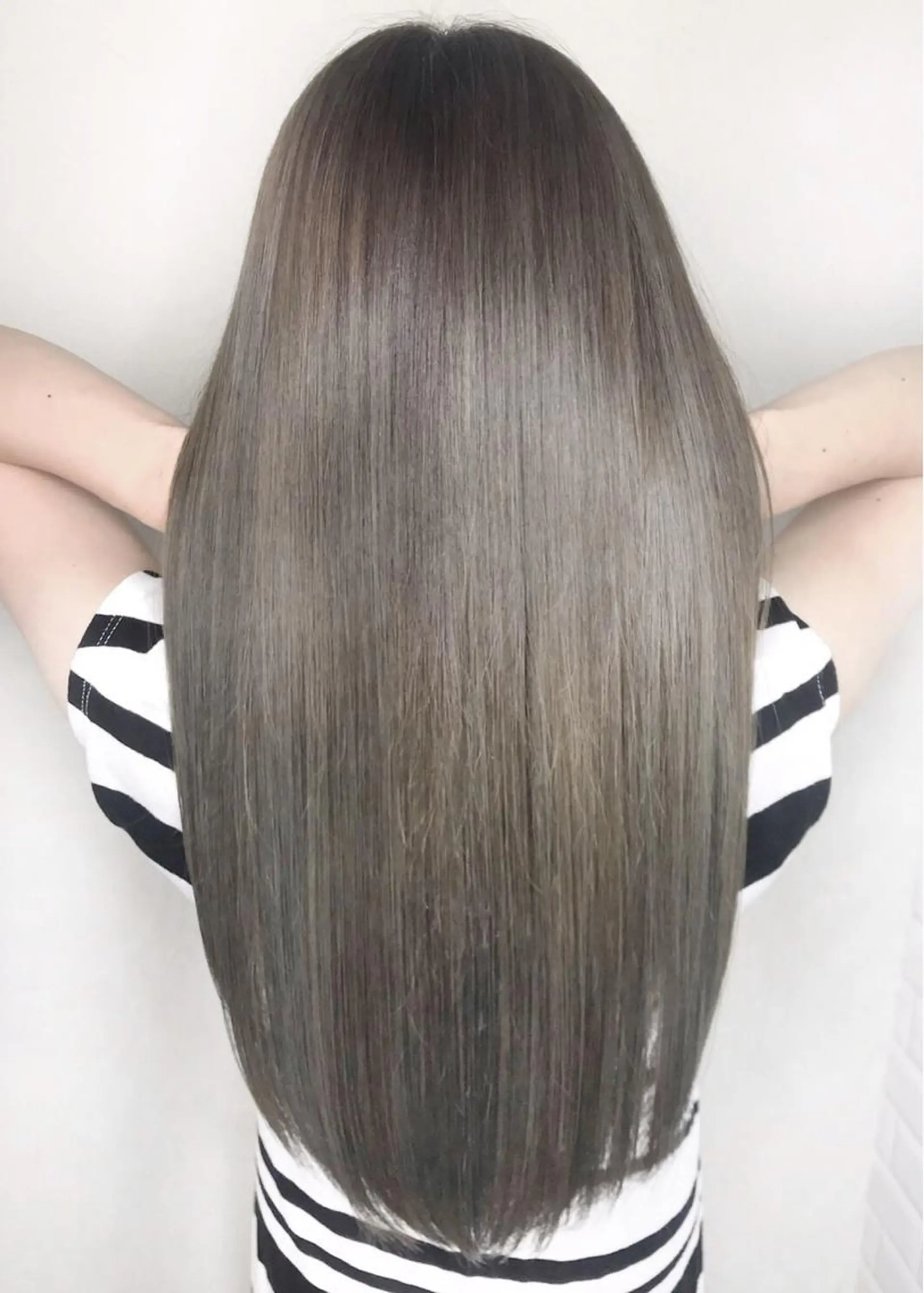 ロング 髪質改善 ヘアカラー トリートメント iroa＋color 鶴見店のヘアスタイル