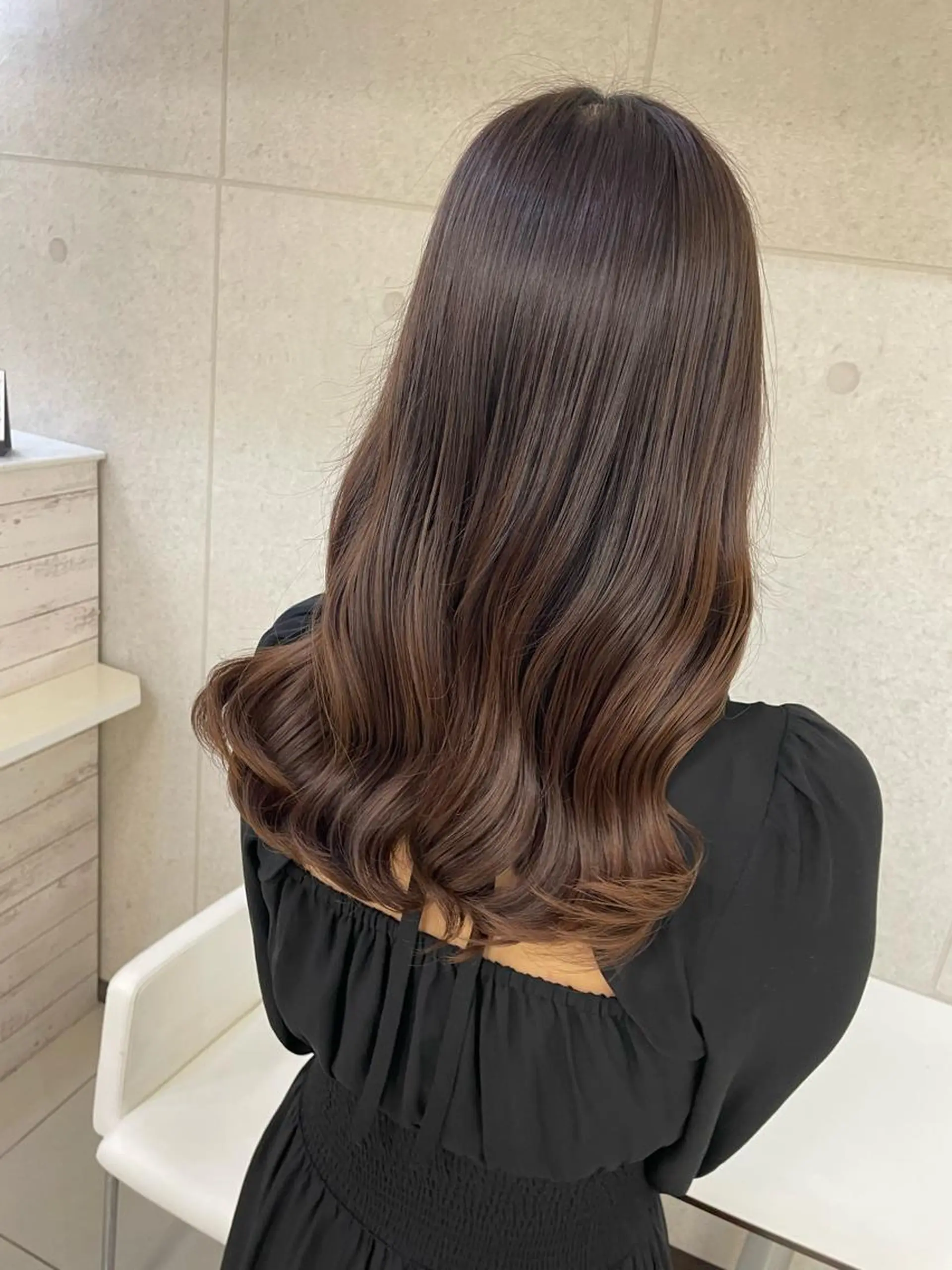 ロング カラー ヘアアレンジ XANADU上野店 🐼ﾖｺﾊｼのヘアスタイル