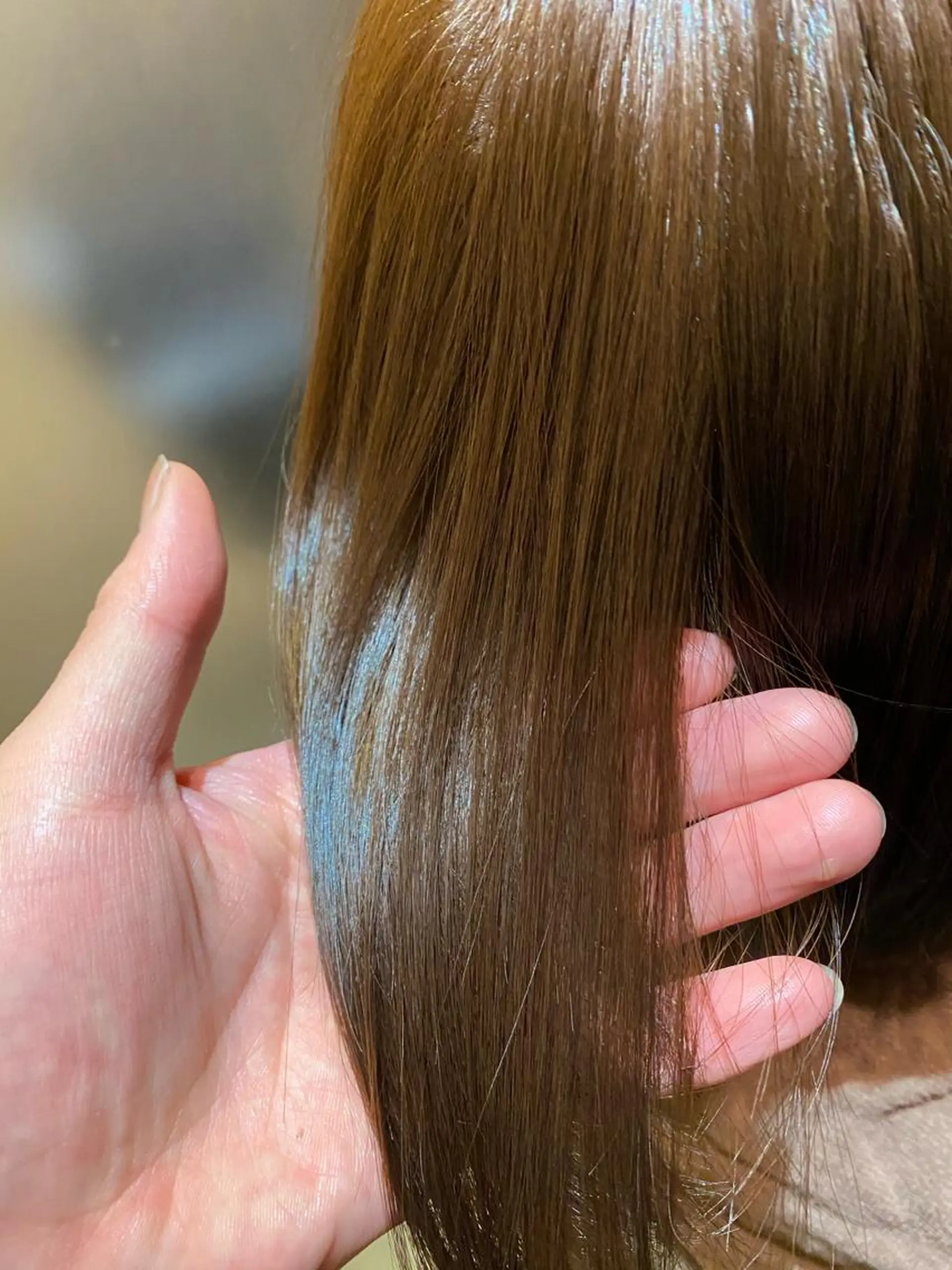 ミディアム 縮毛矯正 カット トリートメント 佐藤 はるとのヘアスタイル