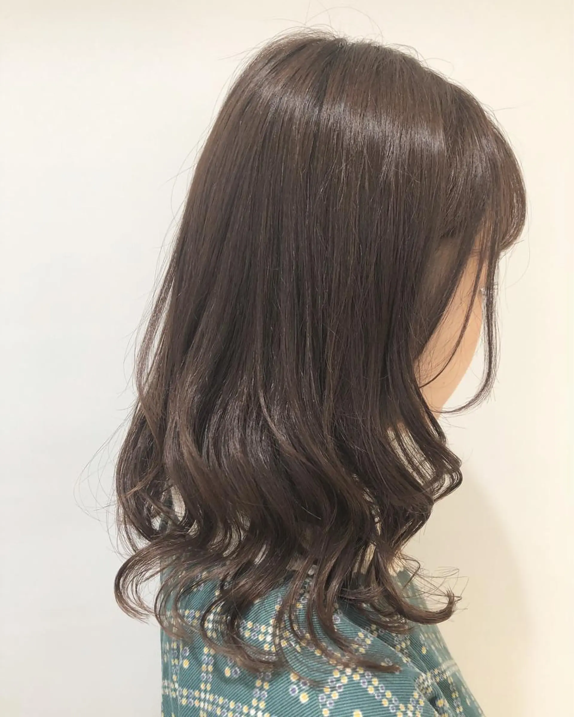 ロング パーマ 縮毛矯正 デジタルパーマ sano sayakaのヘアスタイル