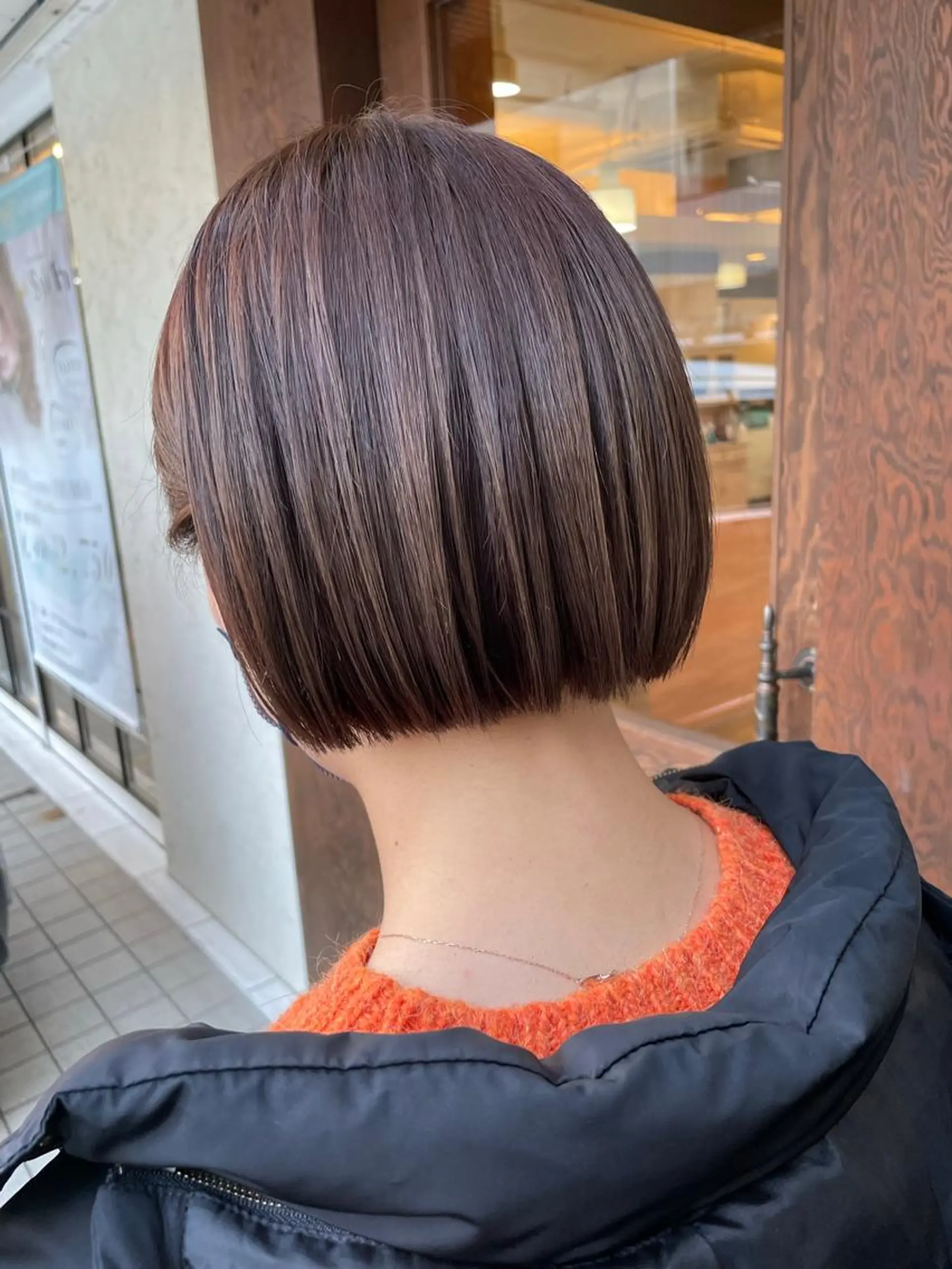 ショート カット ヘアカラー トリートメント しもかわ かほのヘアスタイル