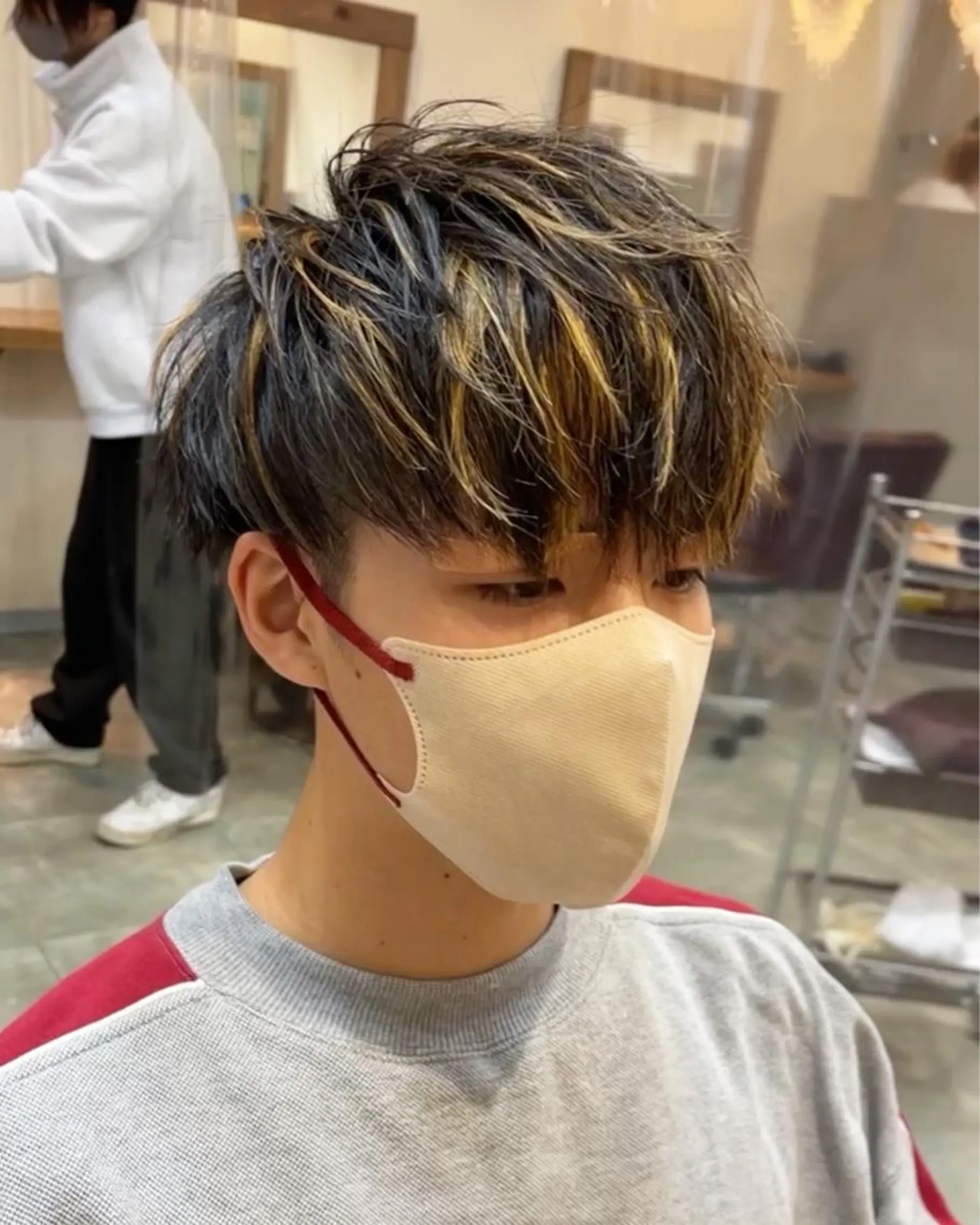 メンズ 藤本 あさひのヘアスタイル