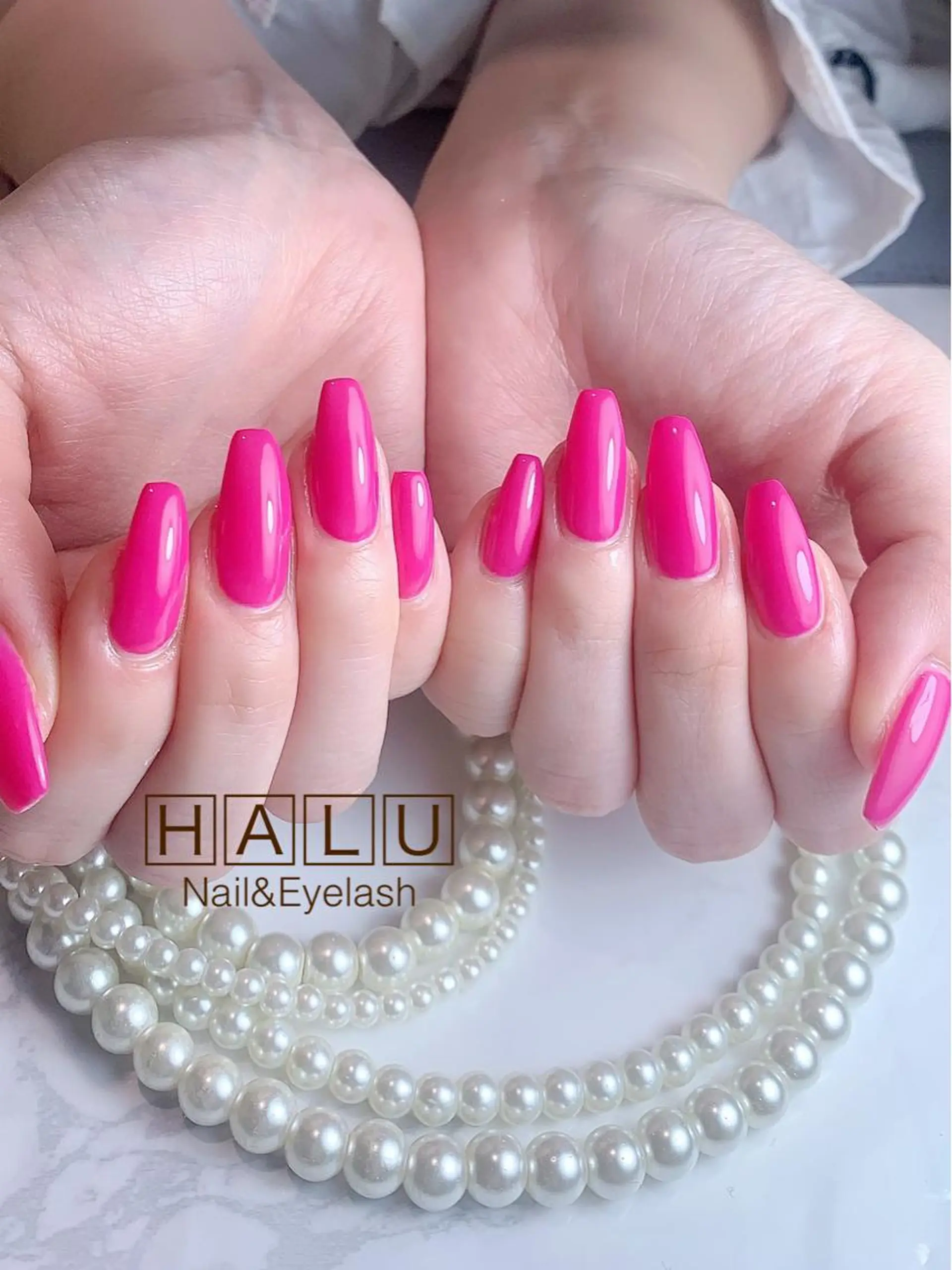 ネイル ワンカラーネイル HALU ハルのネイルデザイン
