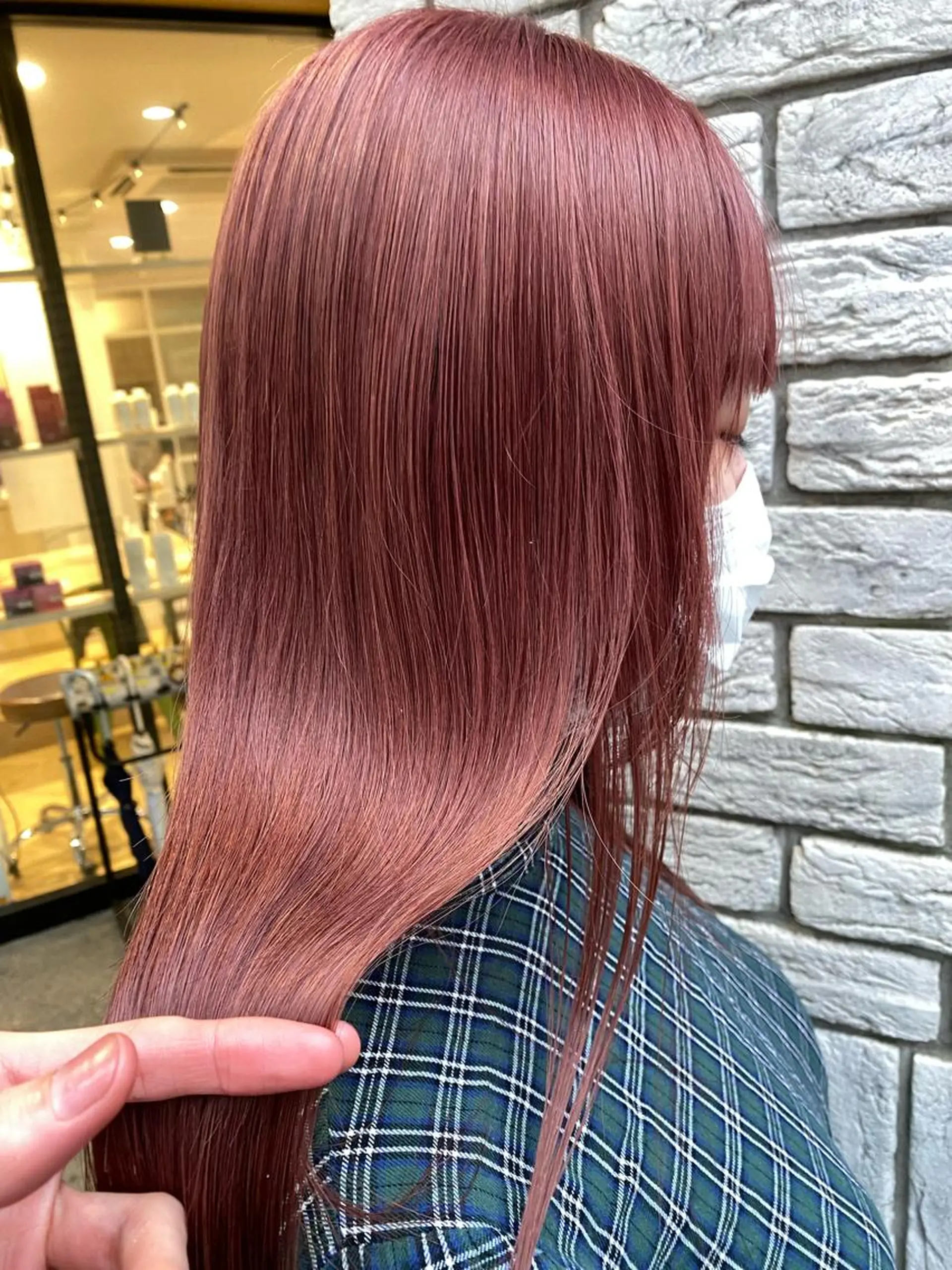 ロング カラー ダブルカラー ブリーチ/kaitoのヘアスタイル