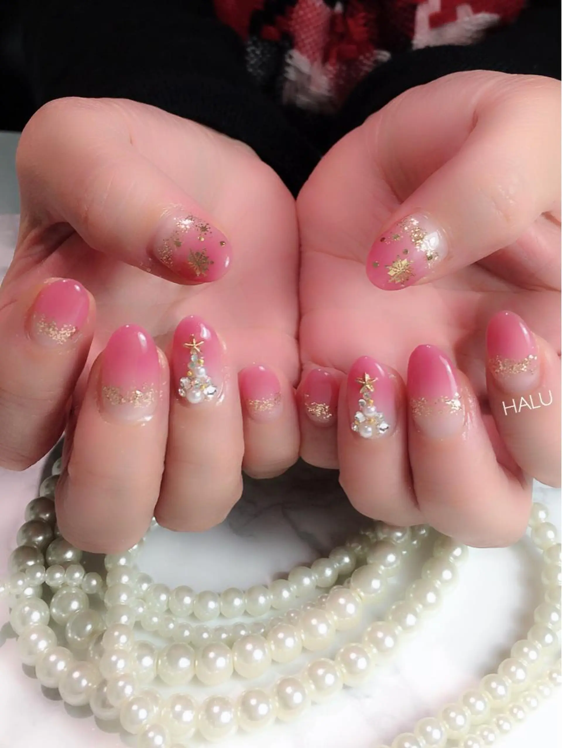 ネイル ピンク HALU ハルのネイルデザイン
