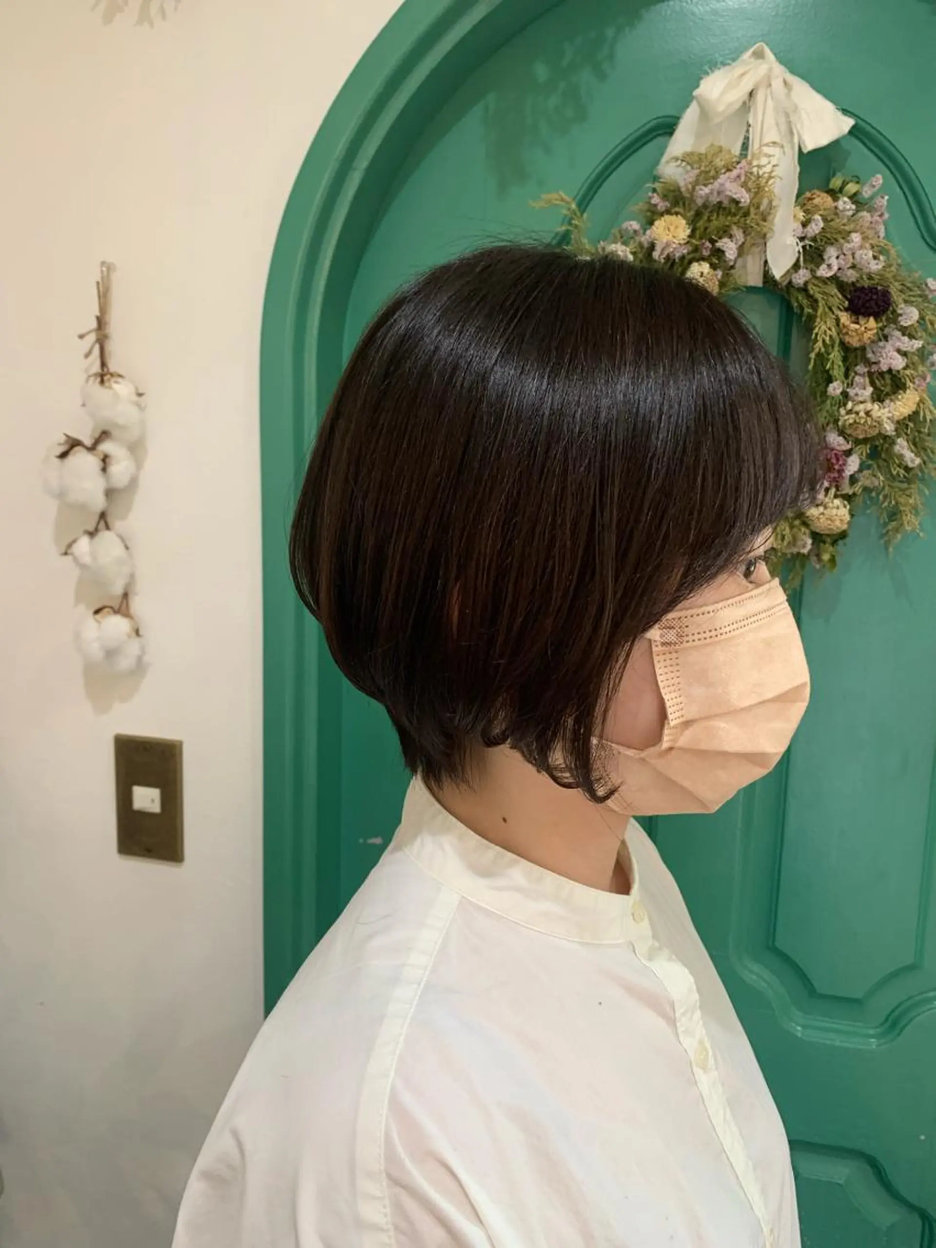 ショート カラー カット ヘアカラー 佐藤 美咲のヘアスタイル
