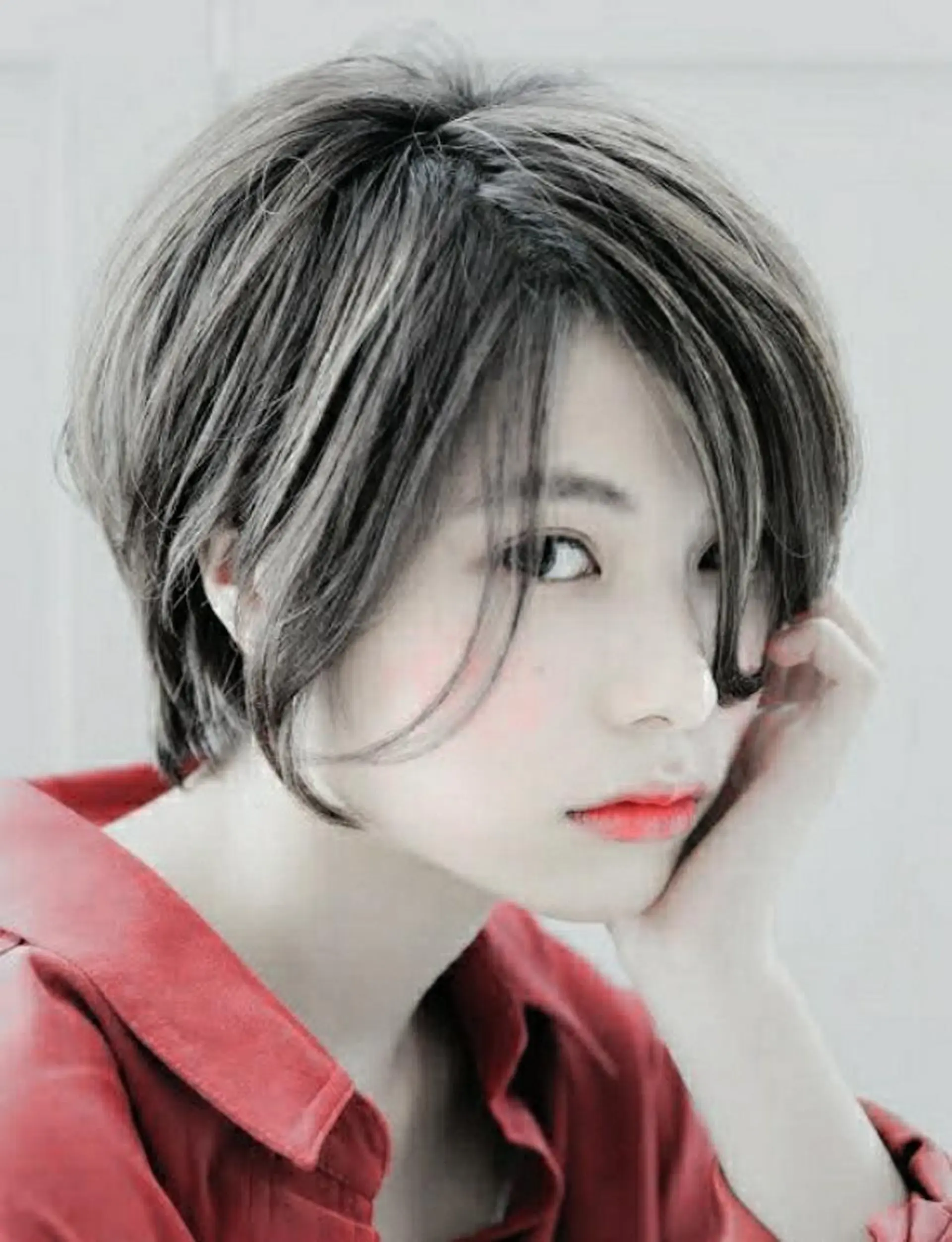 ショート カラー H/M Hair Home 　池袋2号店所属・✂️✂️徳　田✂️ ✂️のヘアスタイル