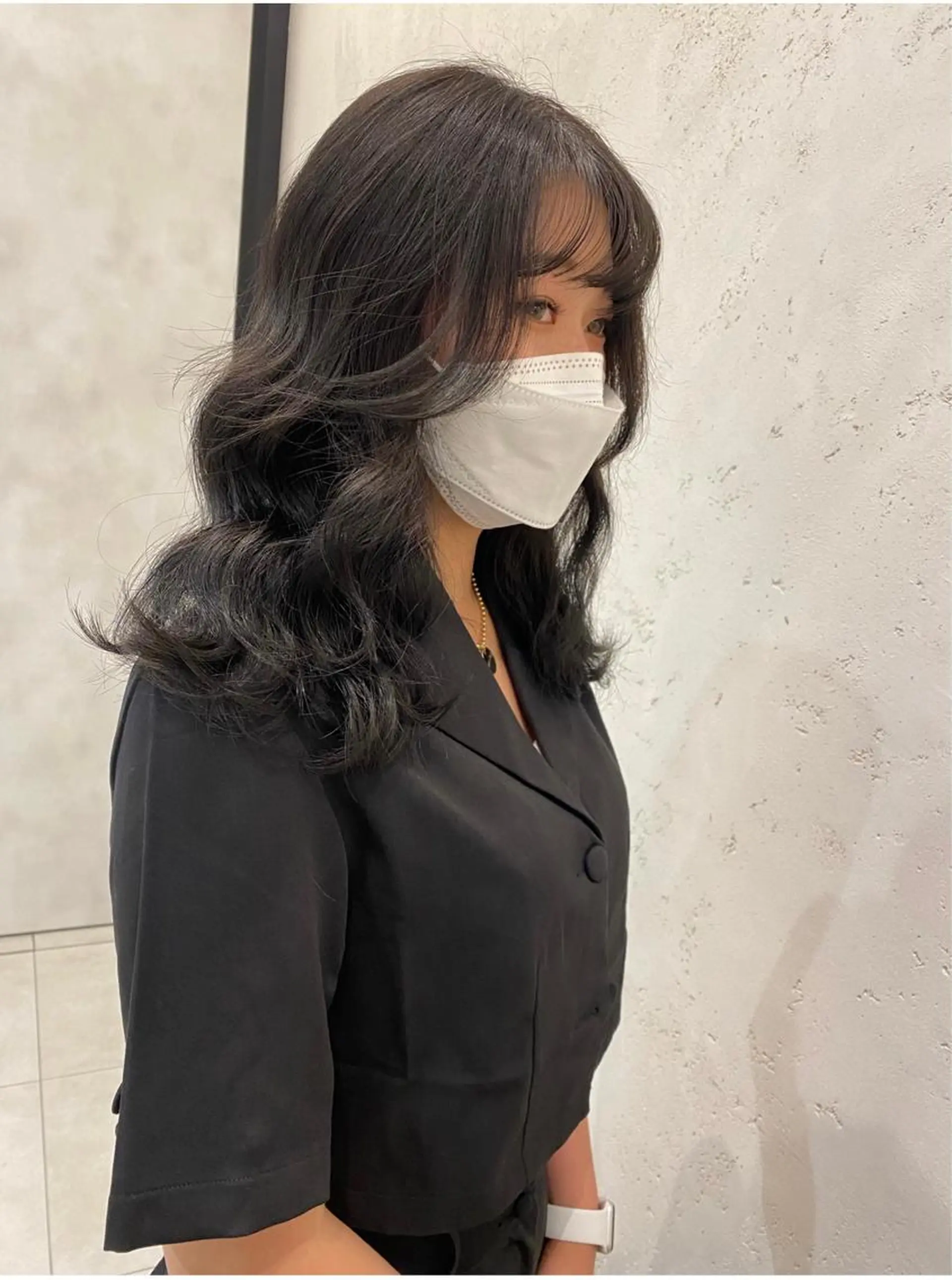 ロング カラー KEIGO/パーマ ハイトーン/DEANのヘアスタイル