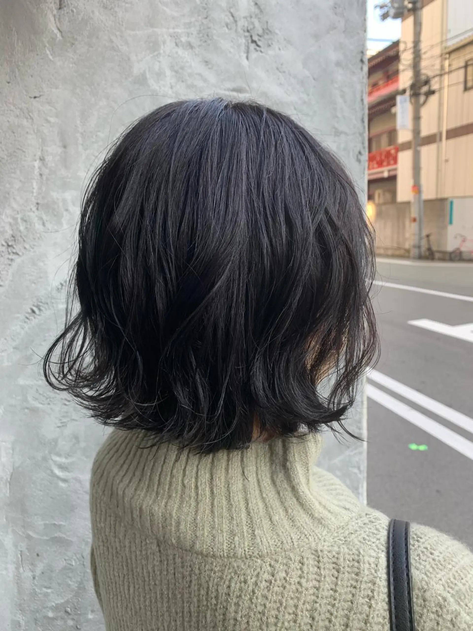 ショート ヘアアレンジ ショートボブ ボブ ショートヘア 外ハネヘア 難波/髪質改善/スパ ツヤ/顔周りレイヤーのヘアスタイル