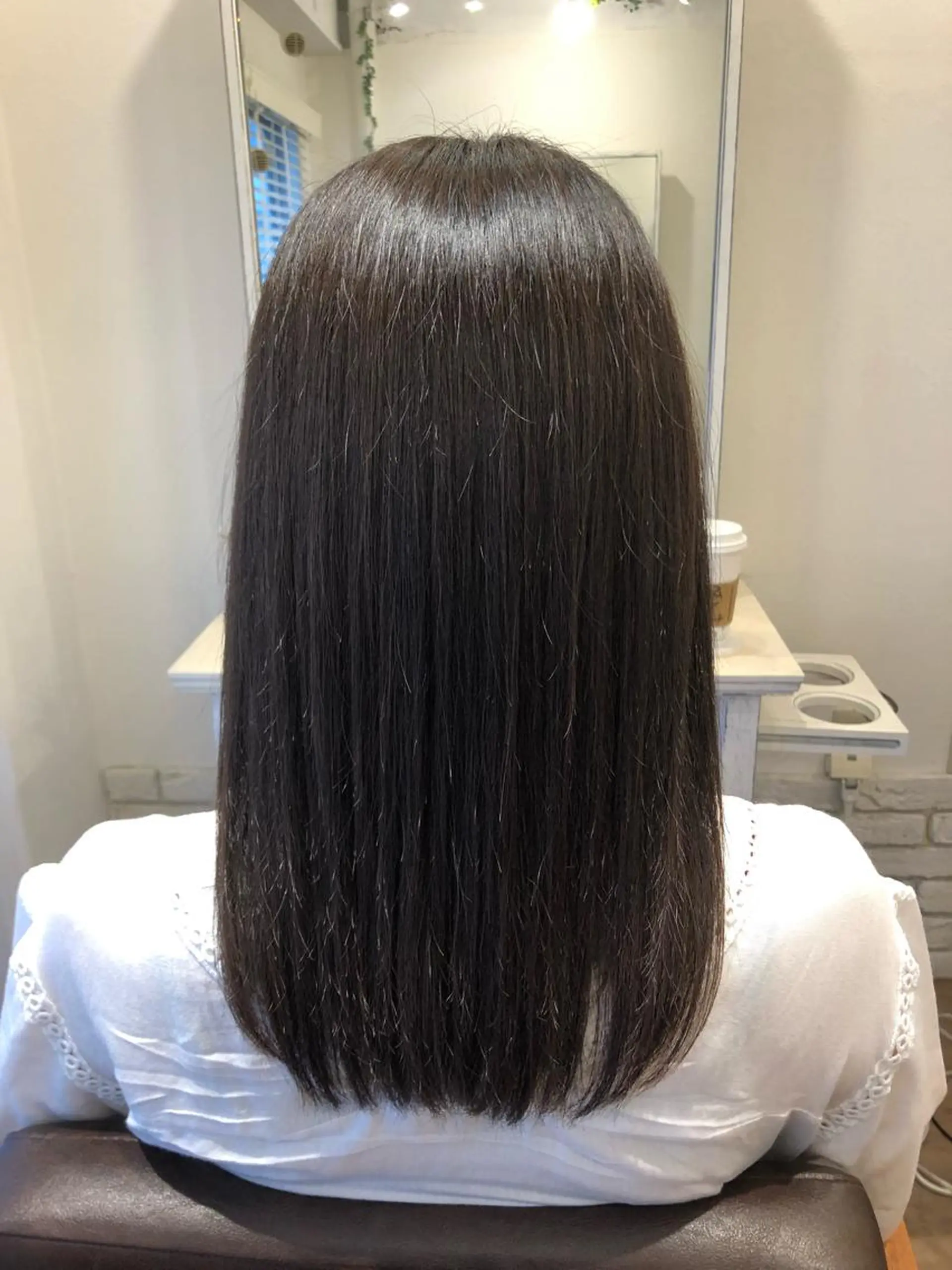 セミロング トリートメント BANDE 水崎 悟のヘアスタイル