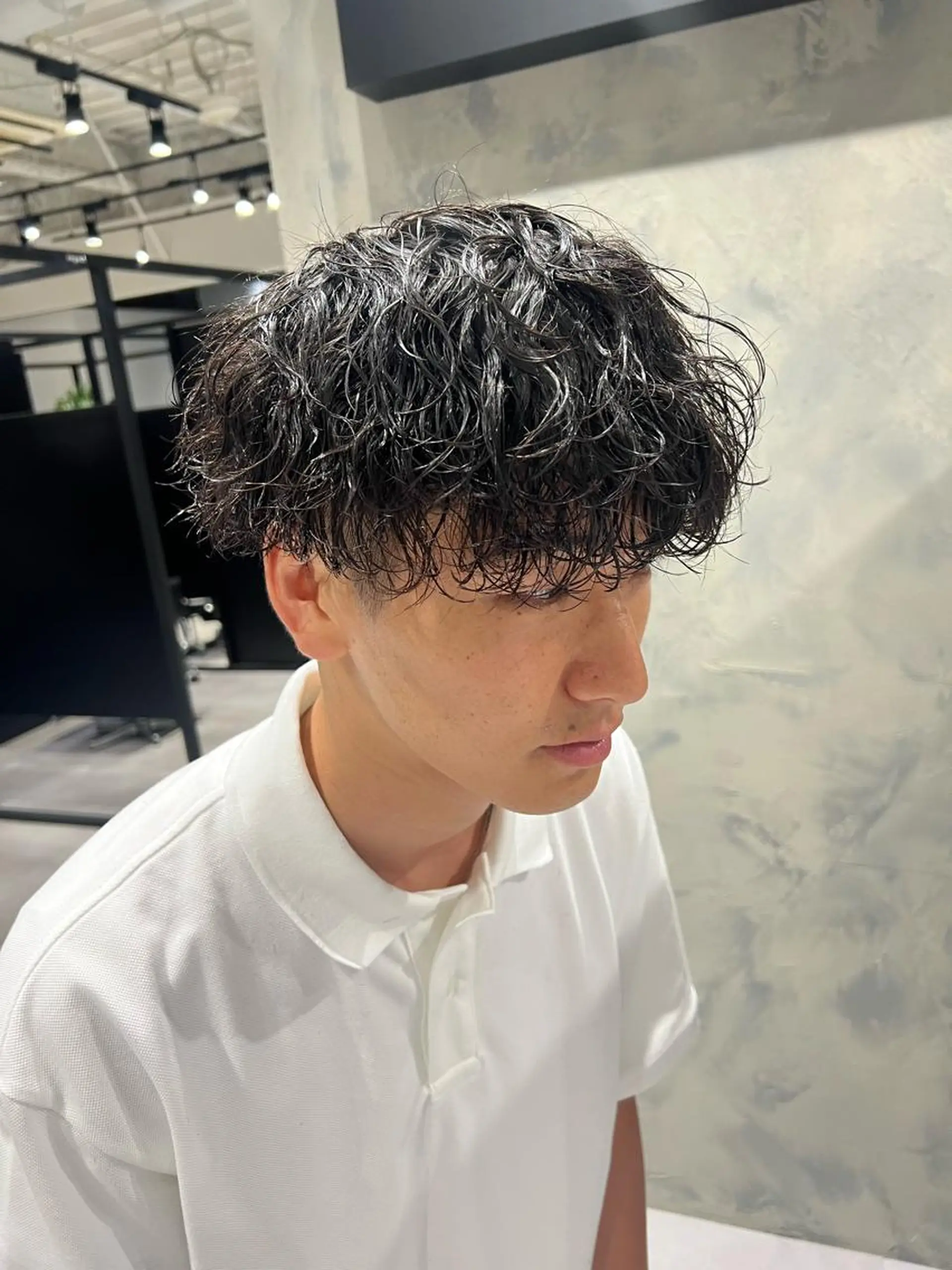 ショート カット パーマ バレイヤージュ職人 🔥代表YU-SHIのヘアスタイル