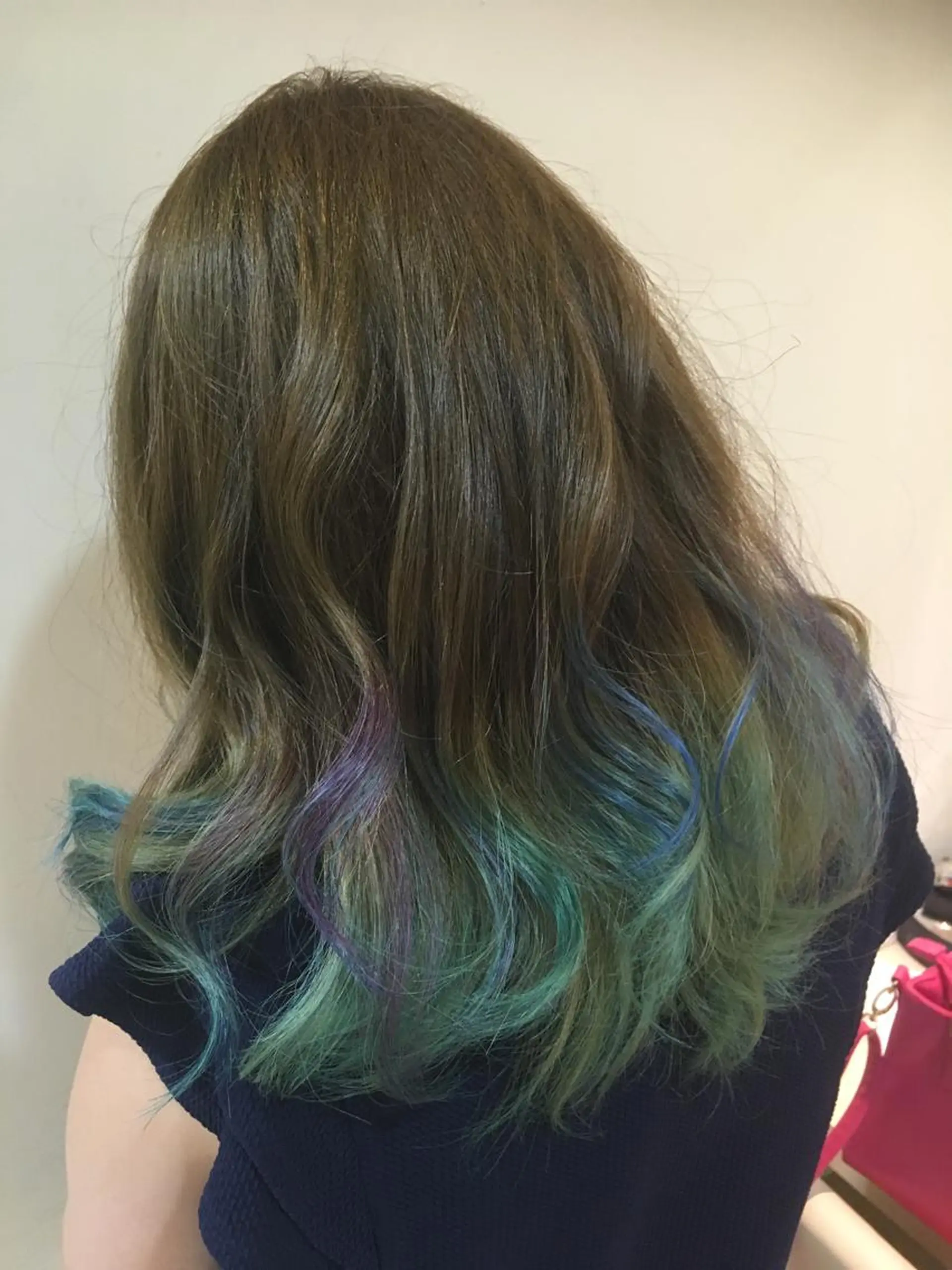 セミロング ロング 永井 大希のヘアスタイル