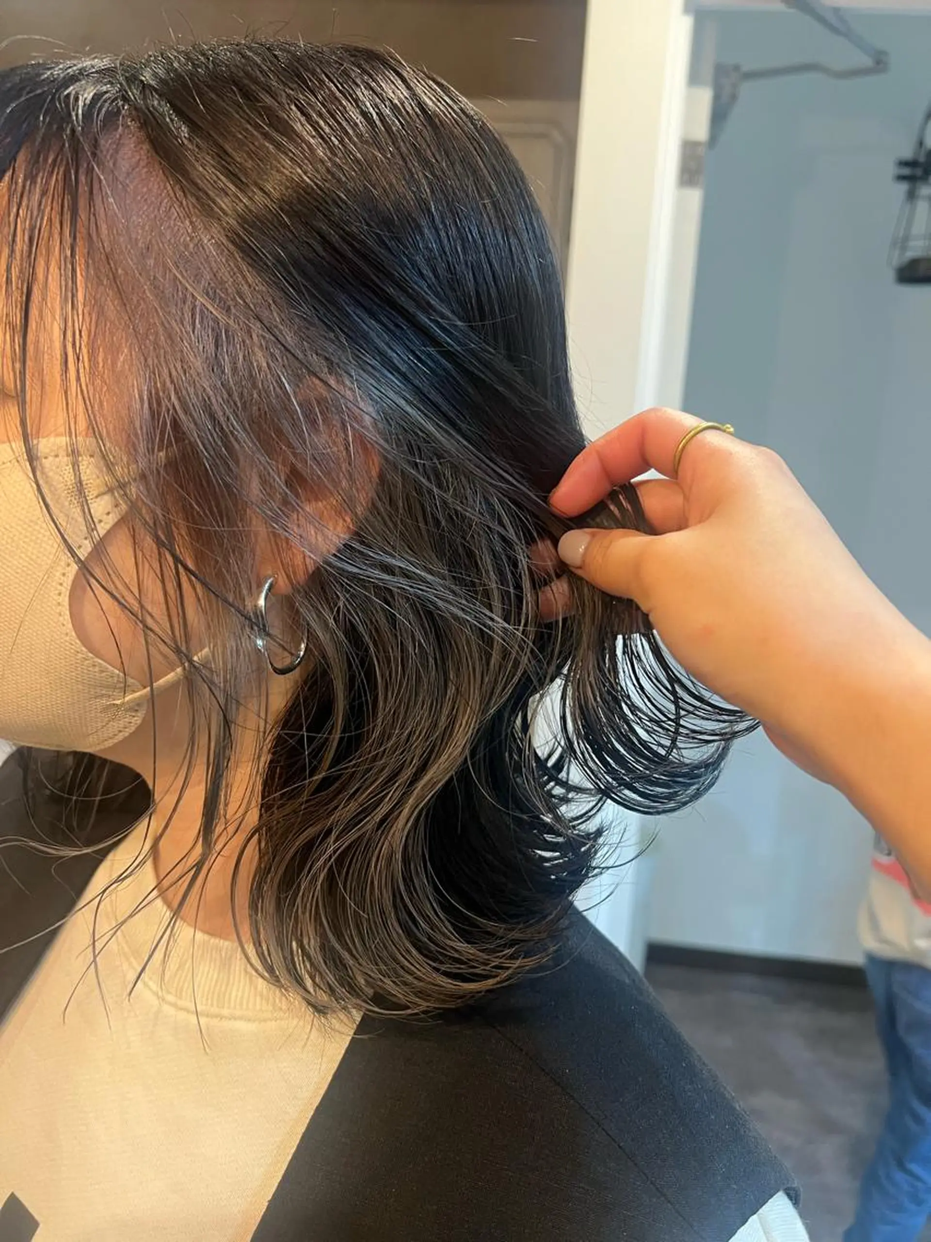 ミディアム nico🏁 rihoのヘアスタイル