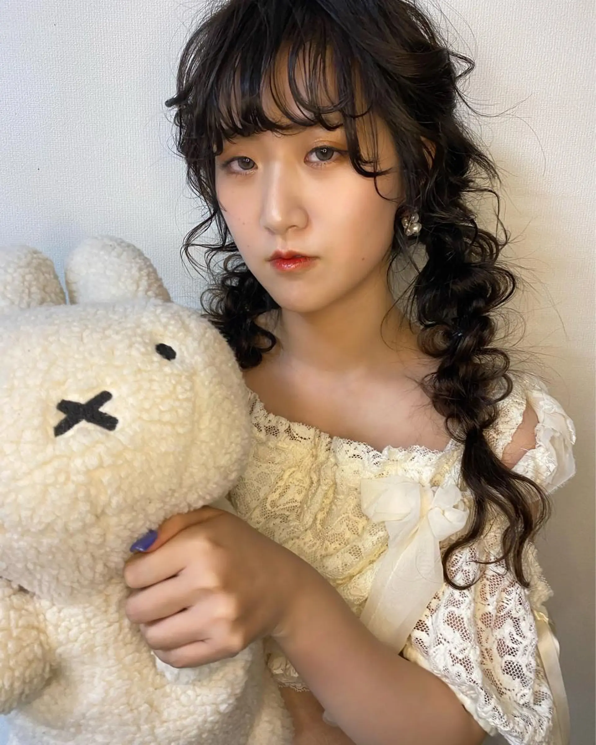 ロング ヘアアレンジ 林 瑠夏のヘアスタイル