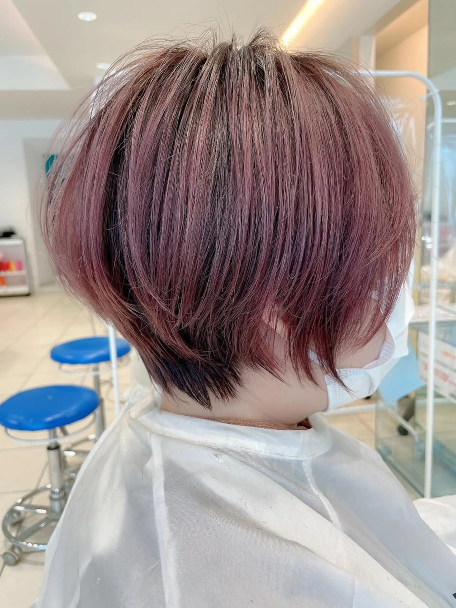 ショート カラー MODE K´s eau髪質改善特化のヘアスタイル