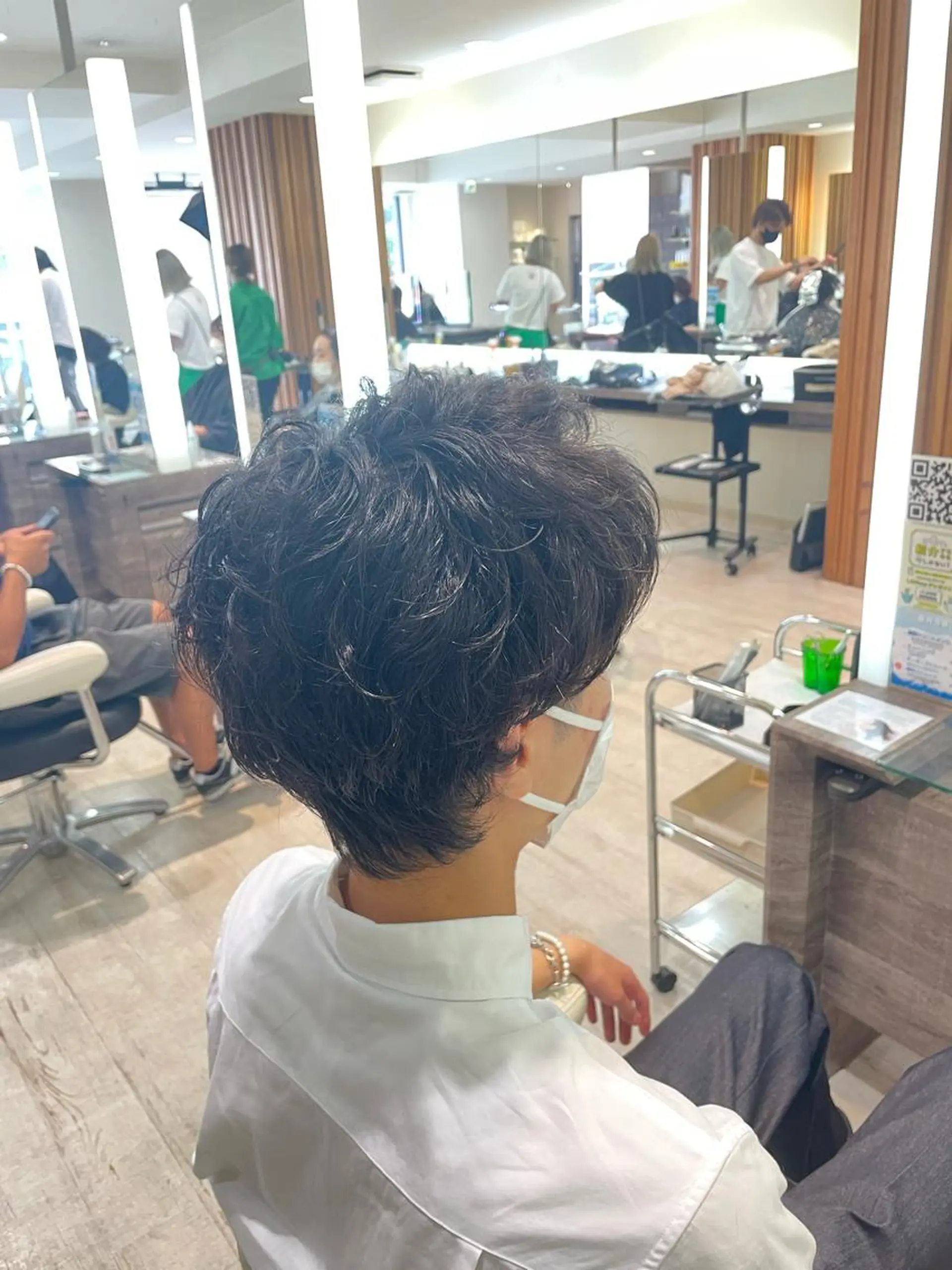 パーマ メンズ 淡路上新庄/髪質改善 .艶カラー/野口春貴のヘアスタイル