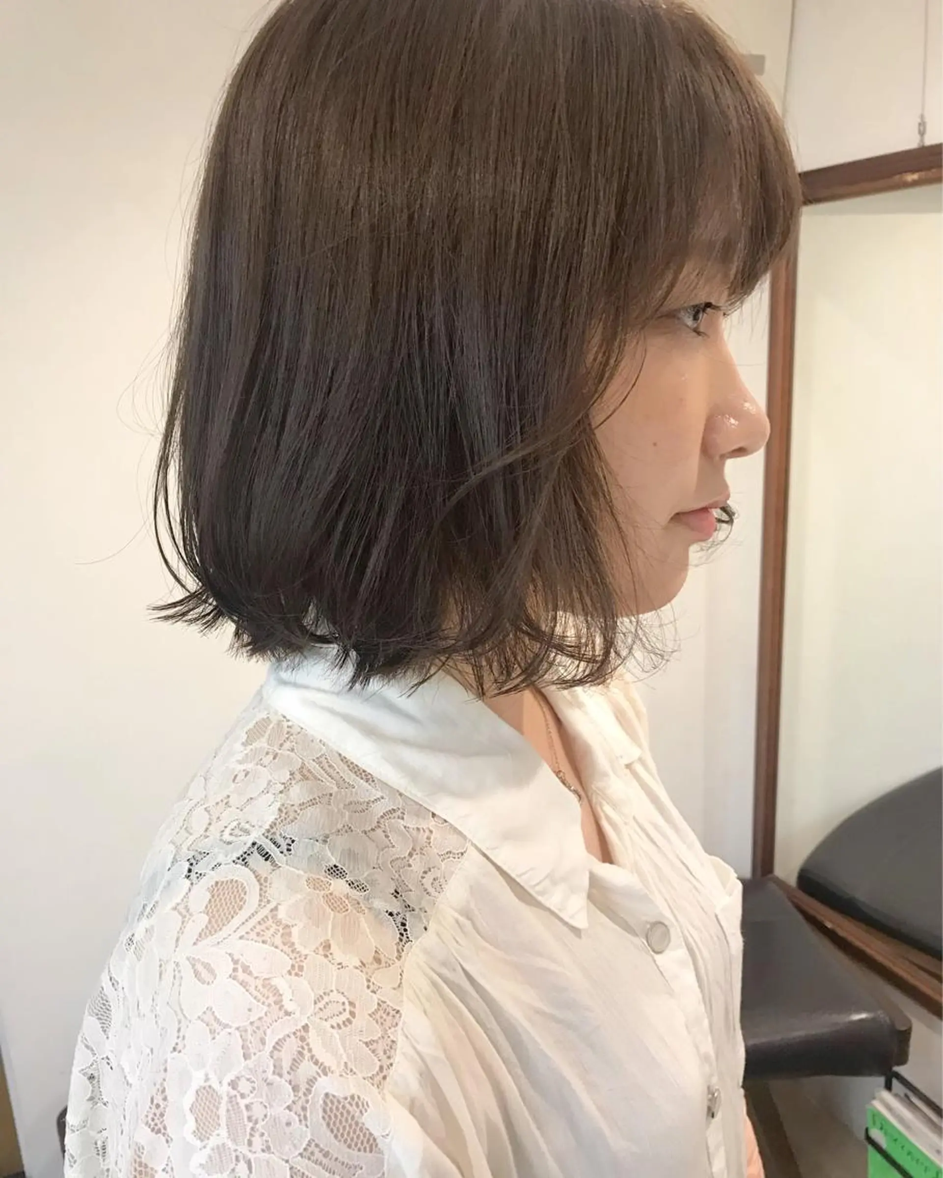 ショート カラー クニモトハルナ ボブ/柔らかカラーのヘアスタイル