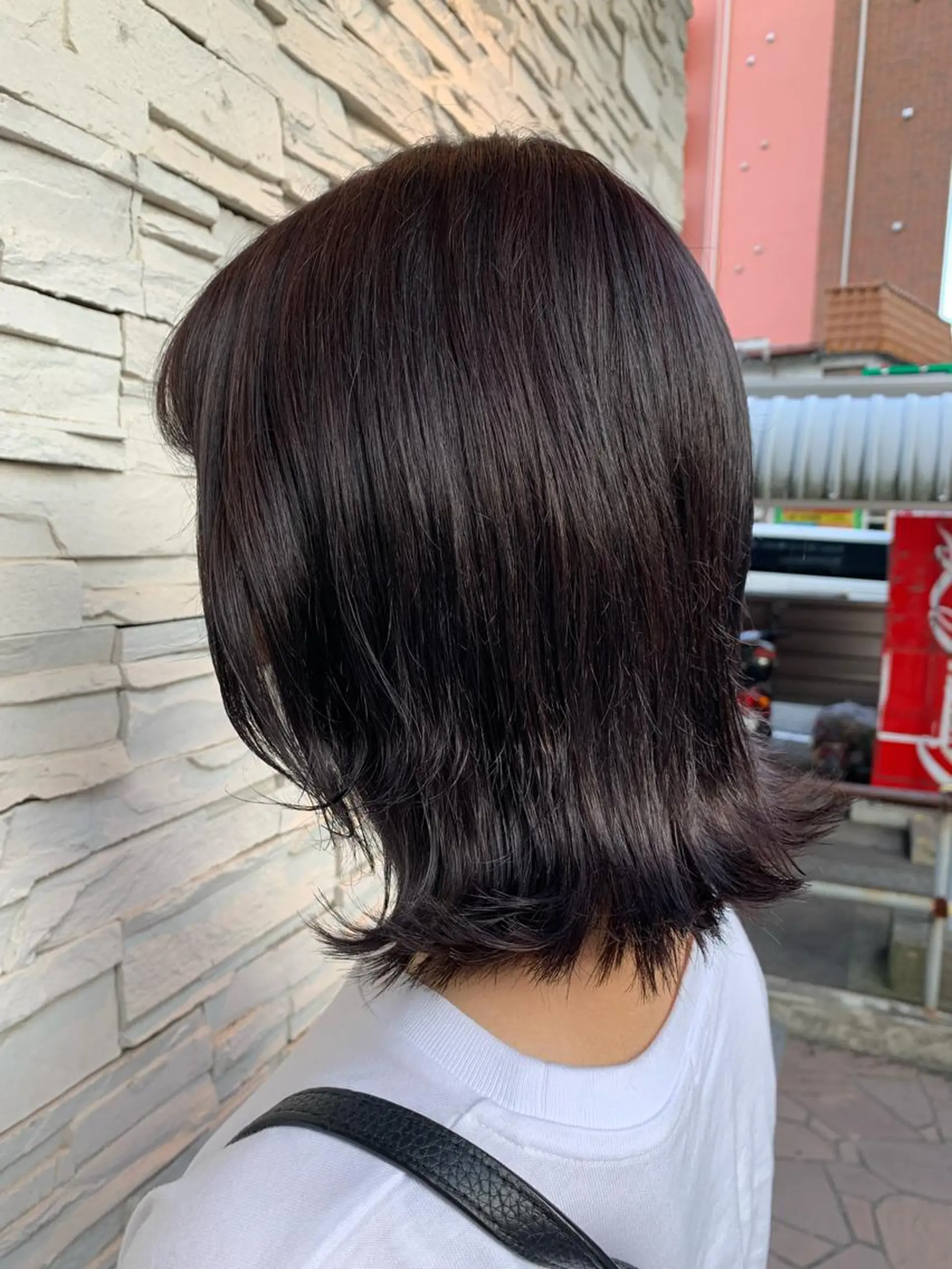 ミディアム ヘアカラー ゆうき あすかのヘアスタイル