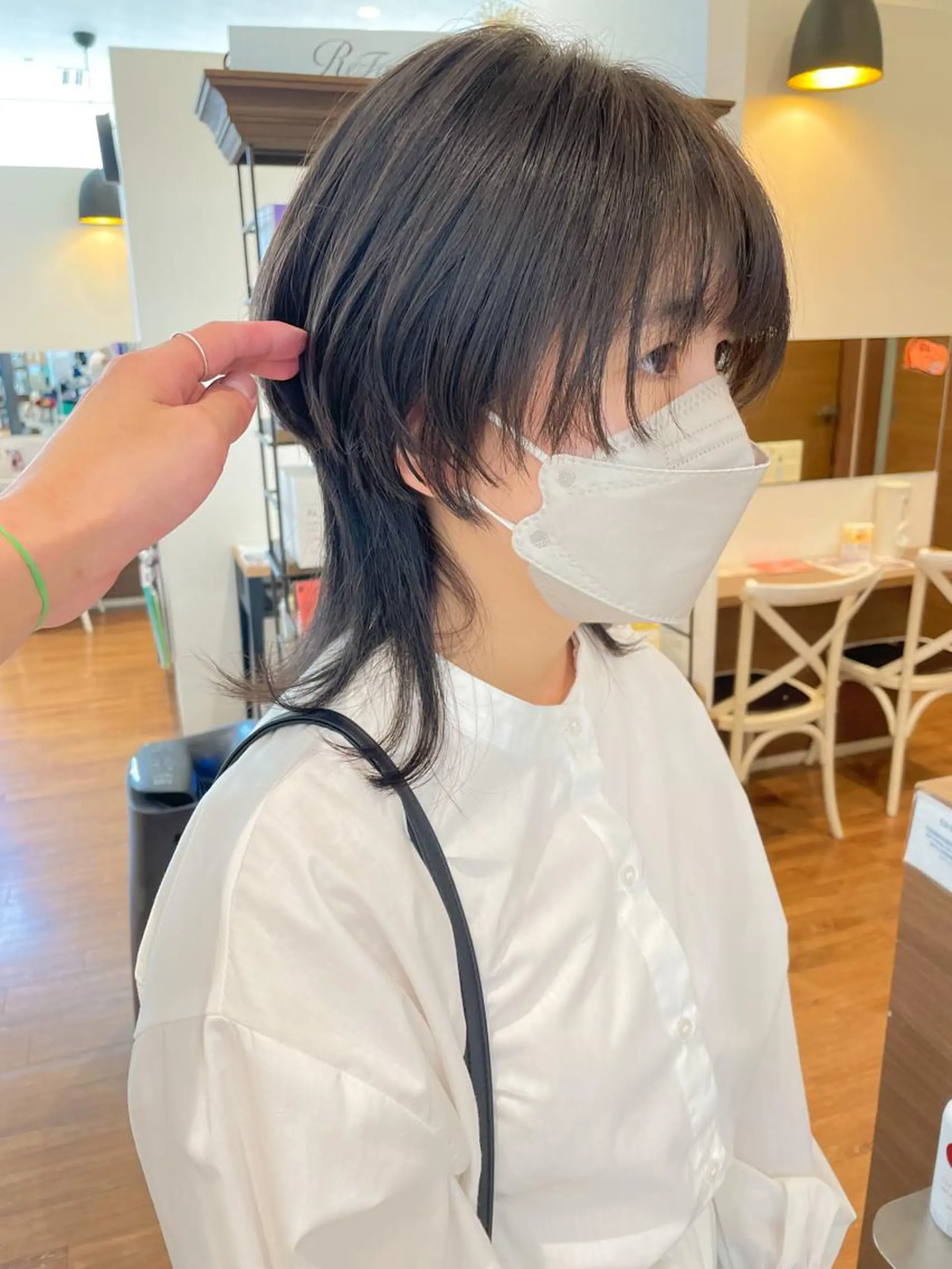 ロング ロング ウルフカット カット ヘアカラー トリートメント 髪質改善/ブリーチ 田代 龍我のヘアスタイル