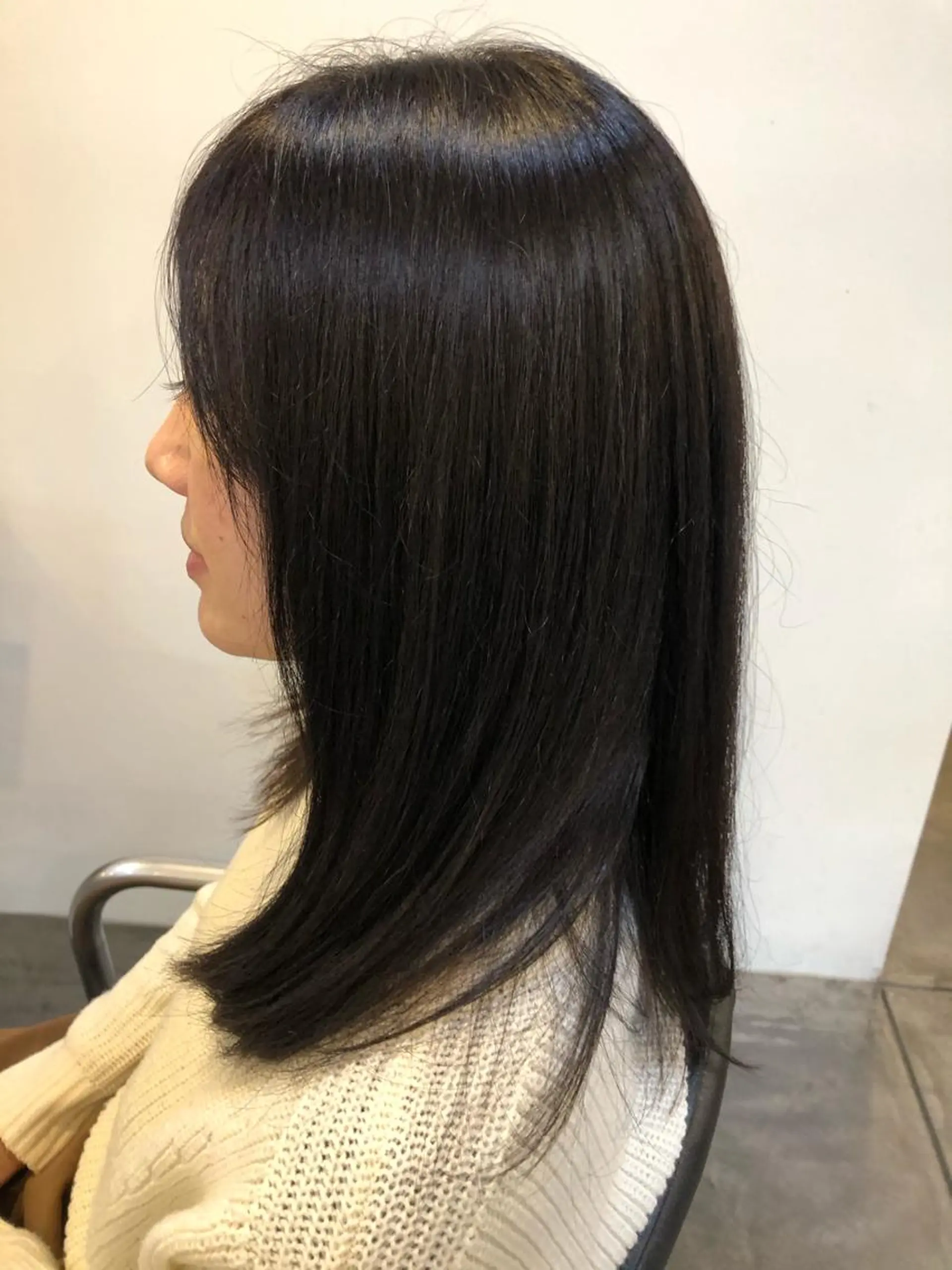 セミロング 村上 楓弥のヘアスタイル