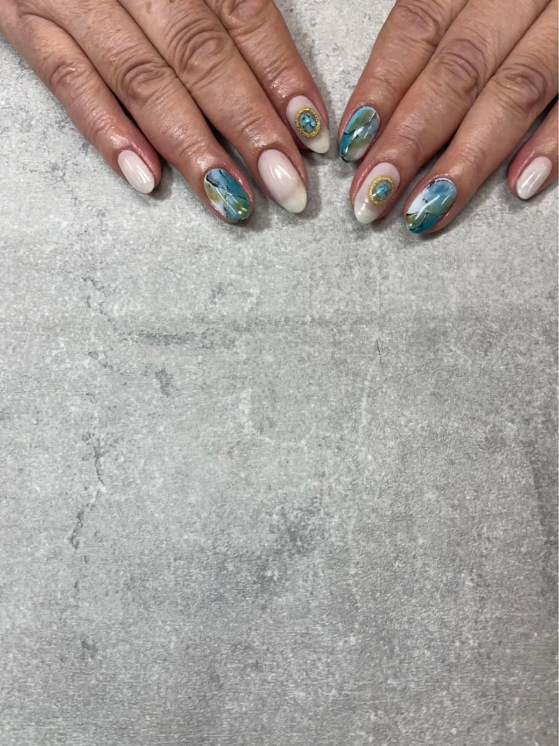 ネイル ニュアンスネイル ハンドネイル ハンドケア FASTNAIL PLUS 新宿店のネイルデザイン