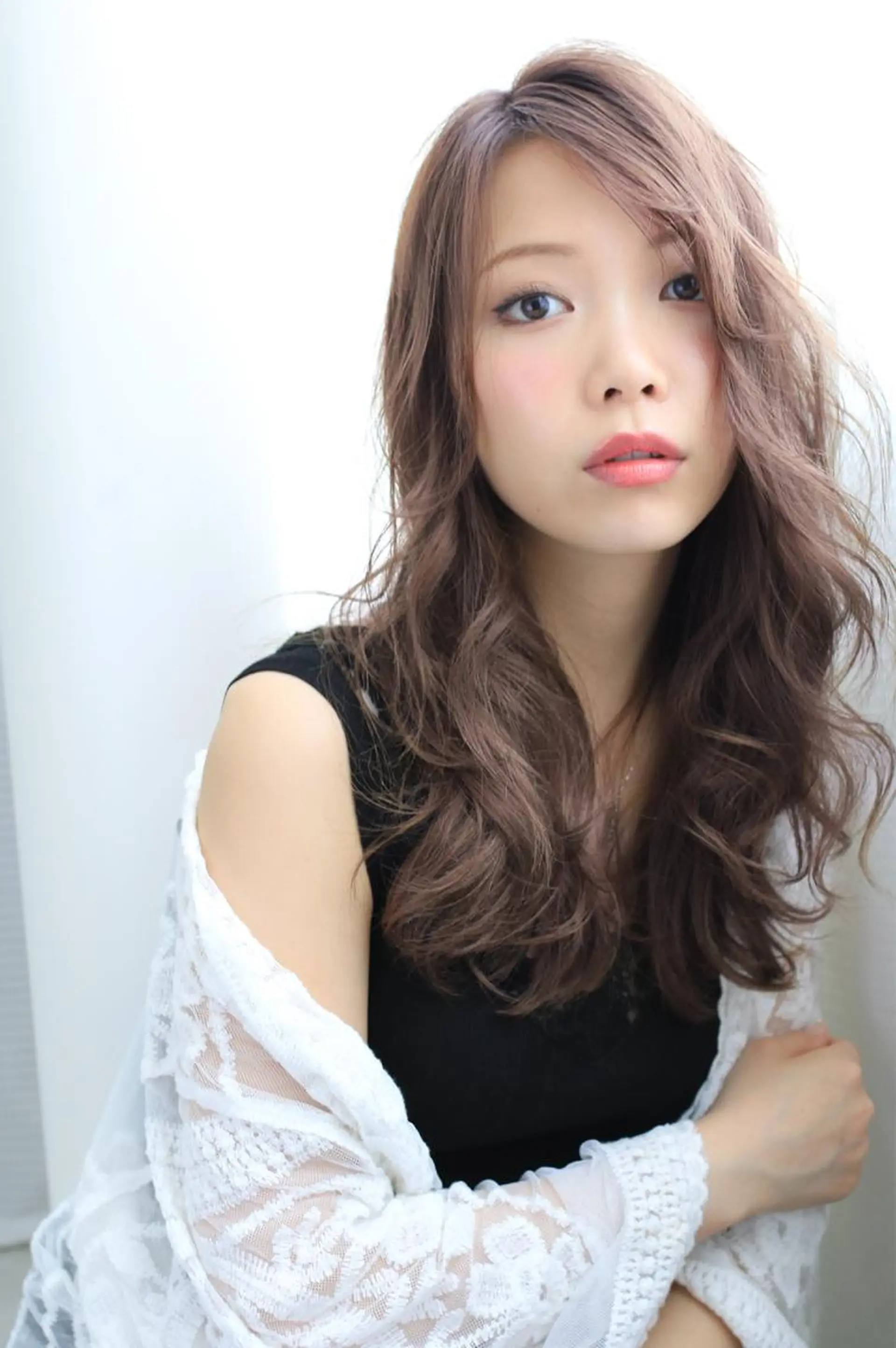 セミロング 小顔カット/レイヤー 【WiLL】加藤のヘアスタイル