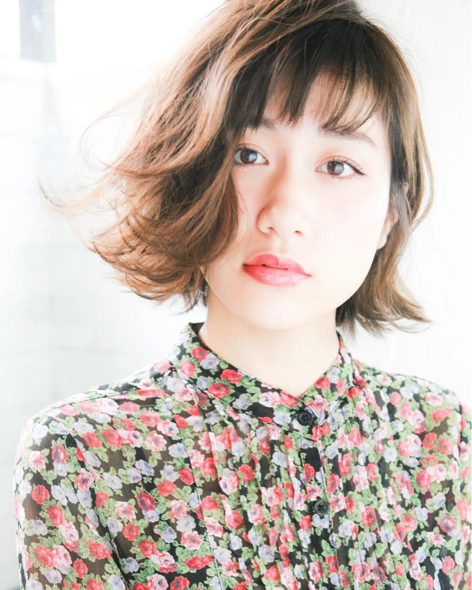 ショート ミディアム 髪質改善縮毛矯正 専門店のヘアスタイル