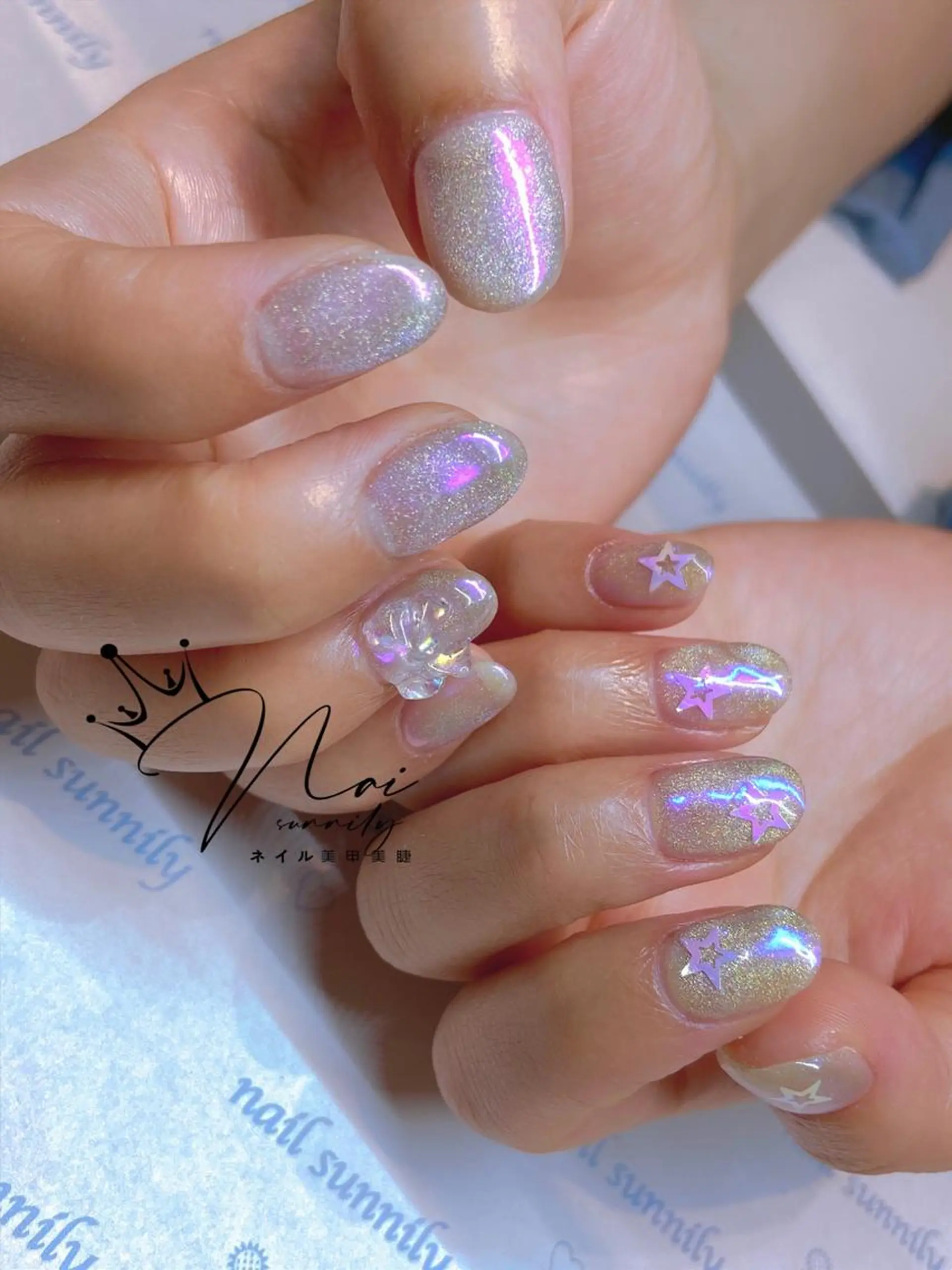 ネイル 長さだし専門店 M2　rikaのネイルデザイン