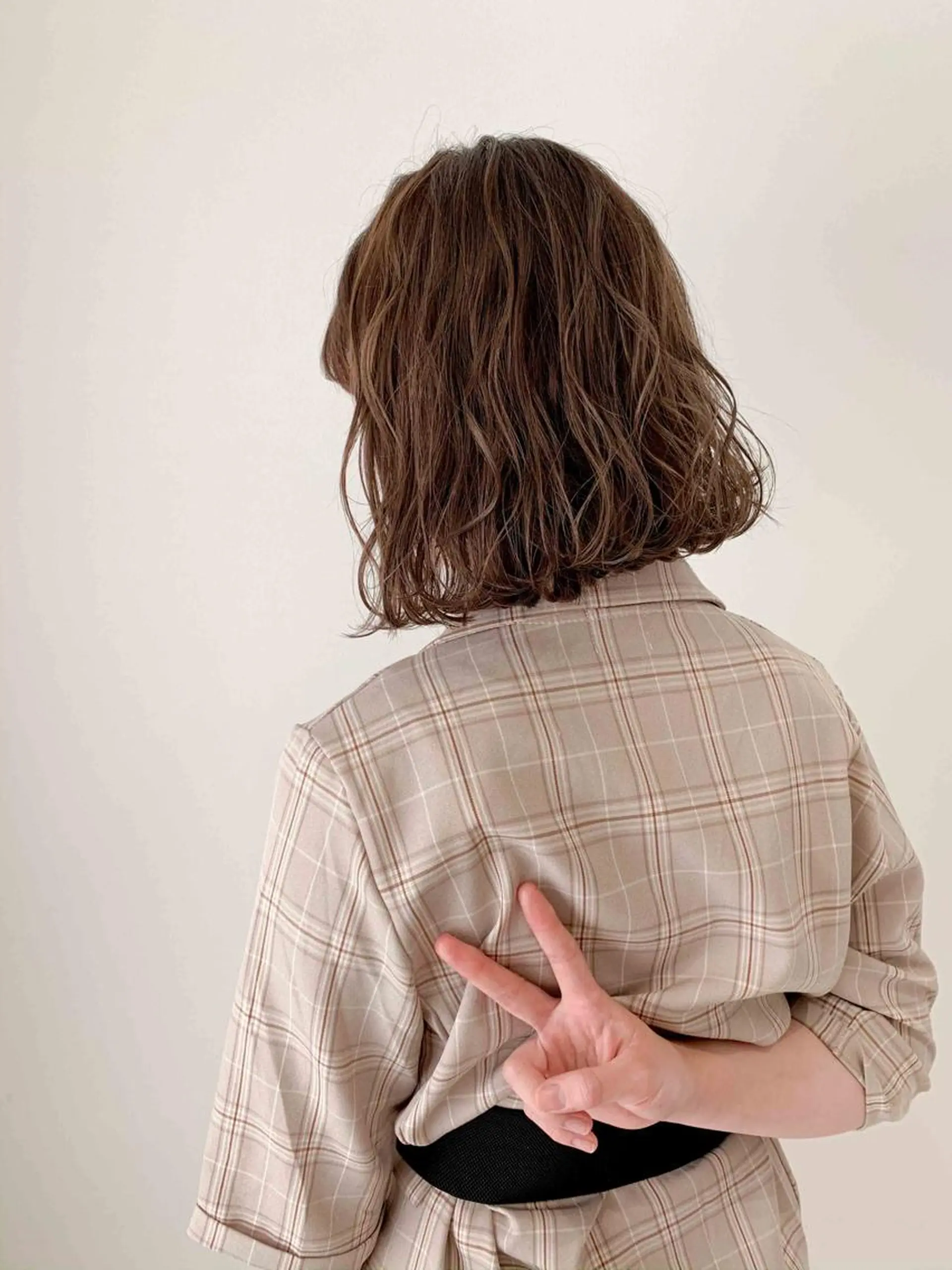 ミディアム カラー 縮毛矯正/髪質改善 /韓国風　山川春輝のヘアスタイル