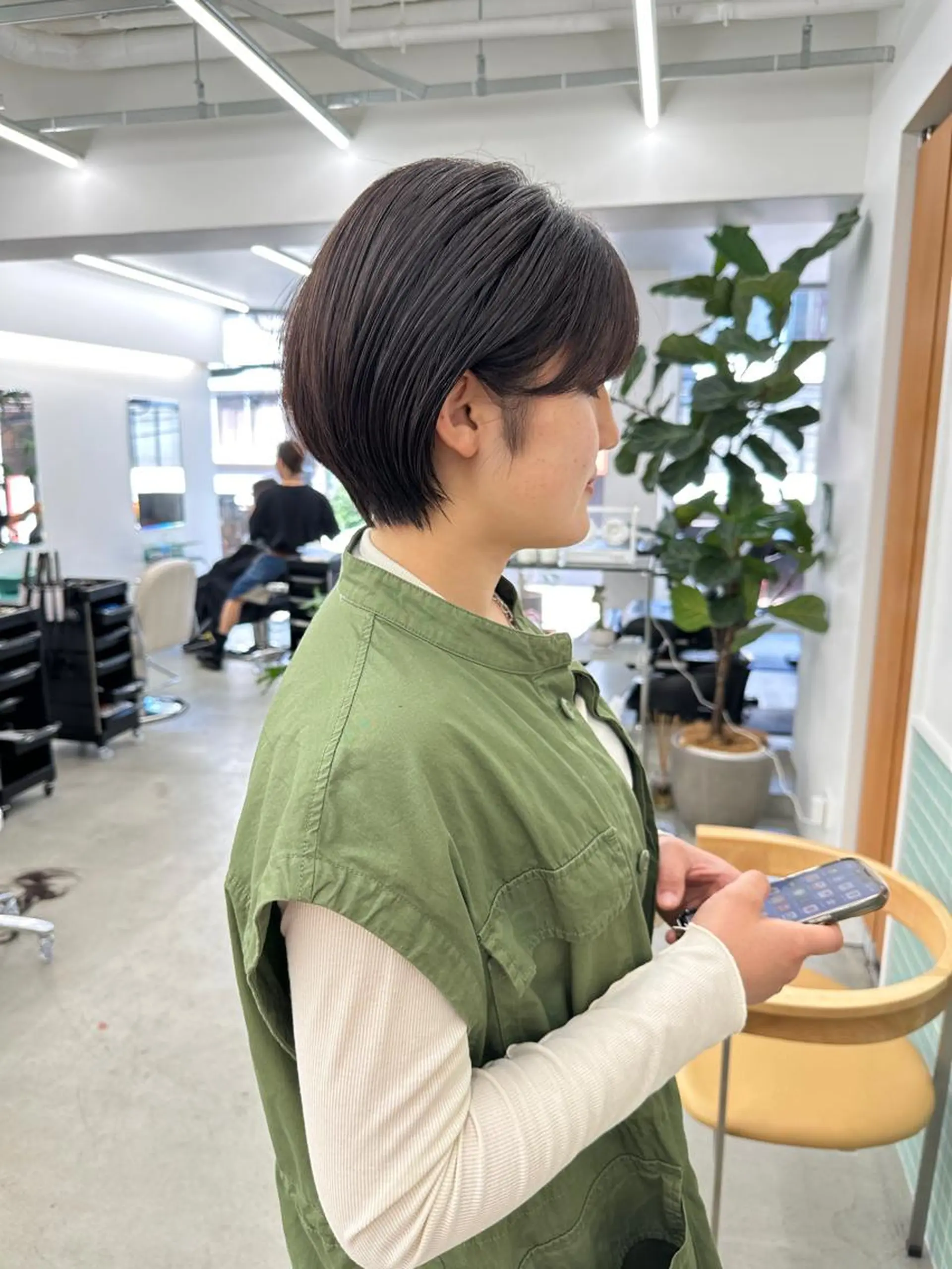 ショート カラー 透明感カラー グレージュ マニッシュショート ショートヘア カット ヘアカラー トリートメント ボブ/レイヤー/ケア パーマ/リュウタのヘアスタイル