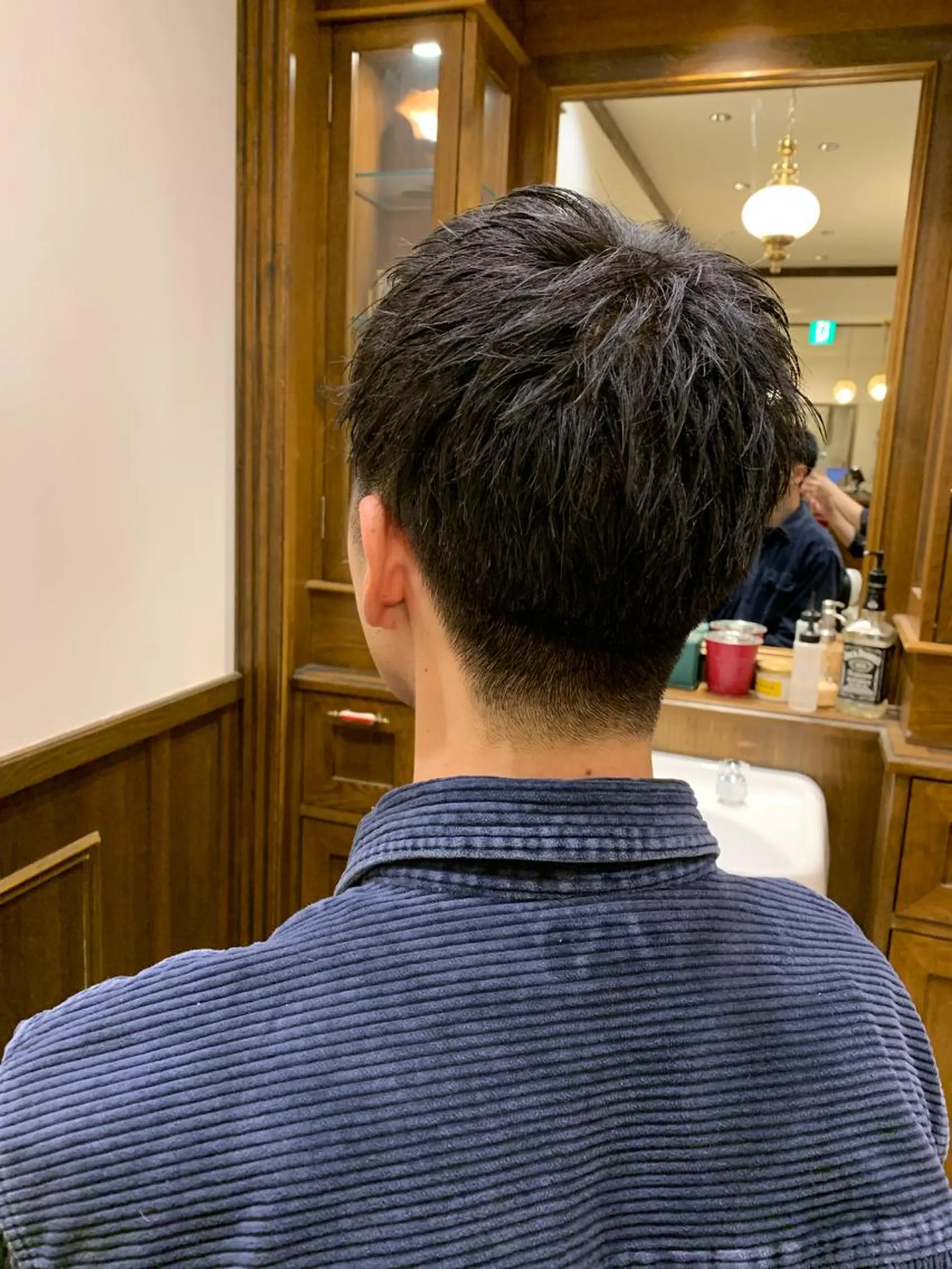 メンズ プレミアムバーバー 草野のヘアスタイル