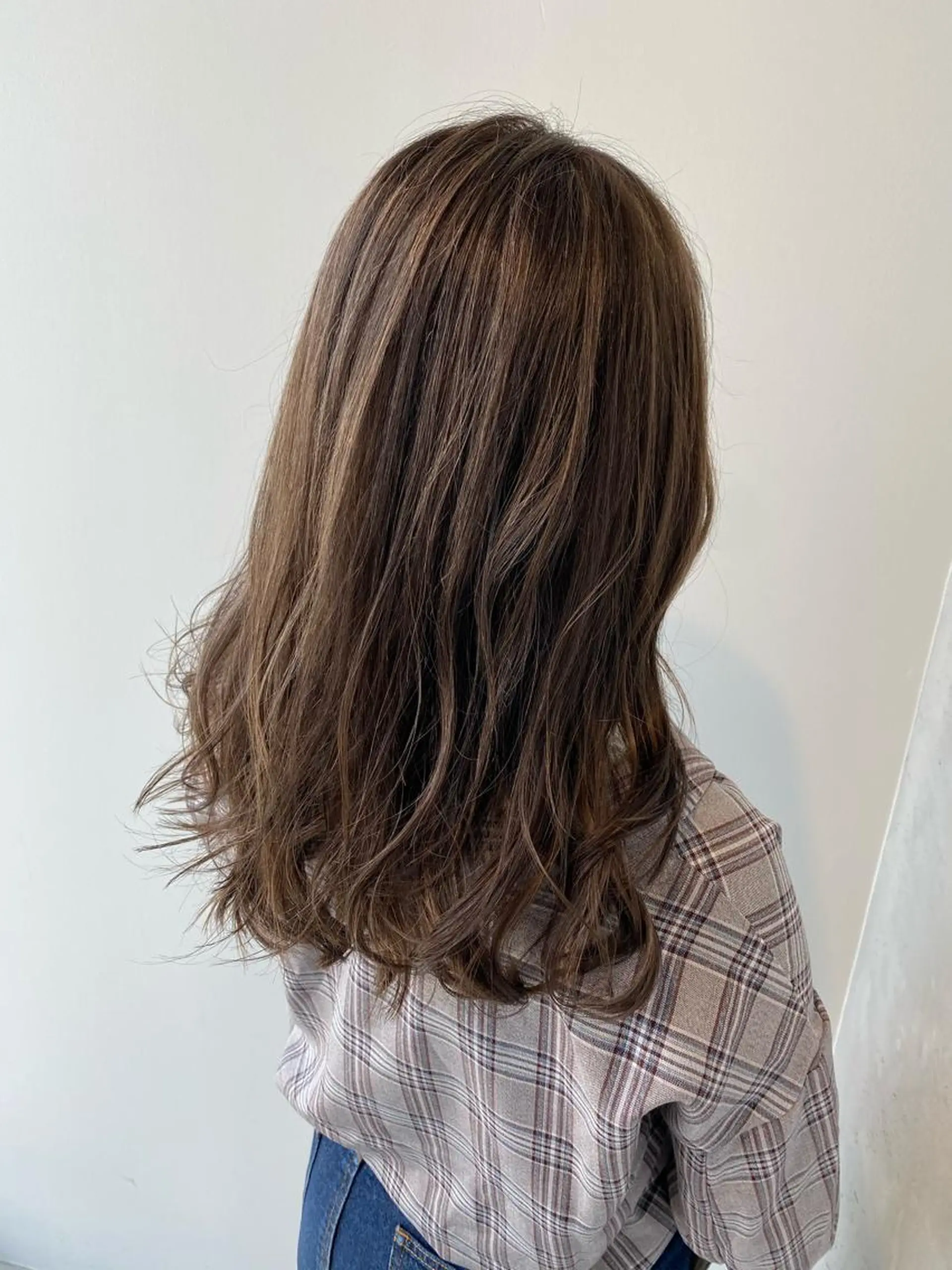 ロング カラー ヘアアレンジ 【艶髪×韓国風】 毛流れ職人 RYOのヘアスタイル