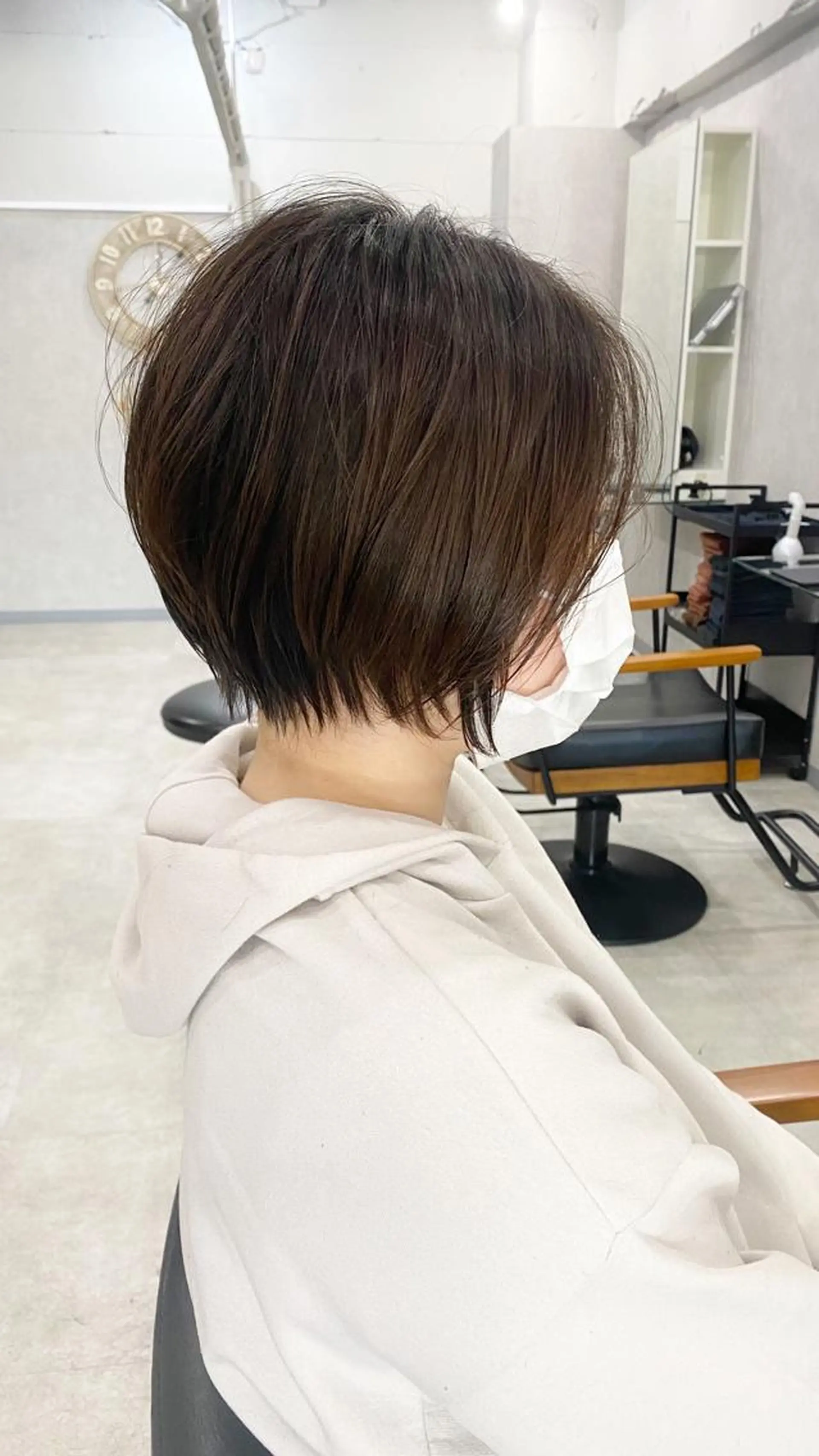 ショート カラー ⭐️ショート⭐️美髪 矯正⭐️水口陸のヘアスタイル