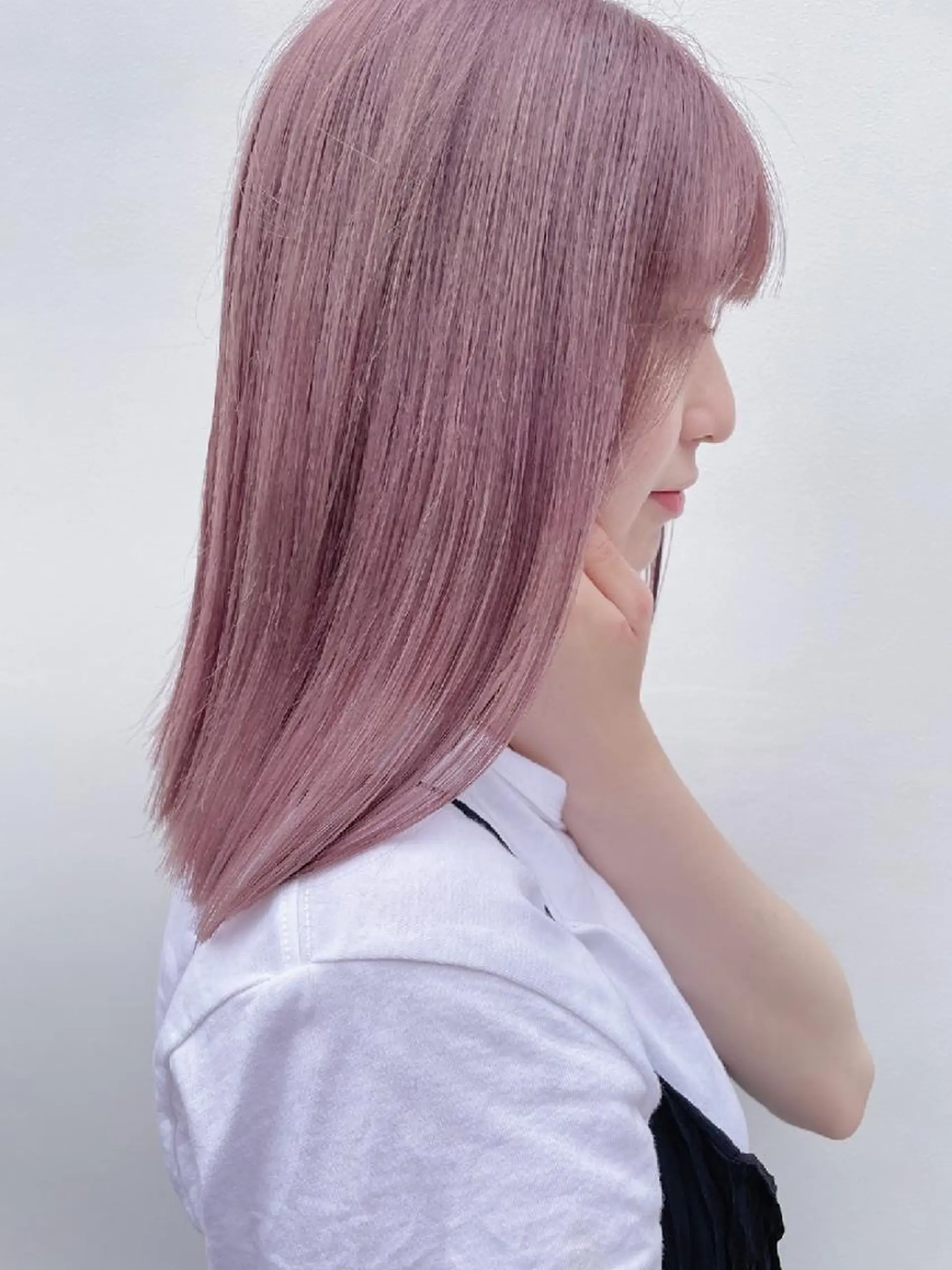 ミディアム カラー ヘアアレンジ 透明感/レイヤー 🇰🇷tomonaのヘアスタイル